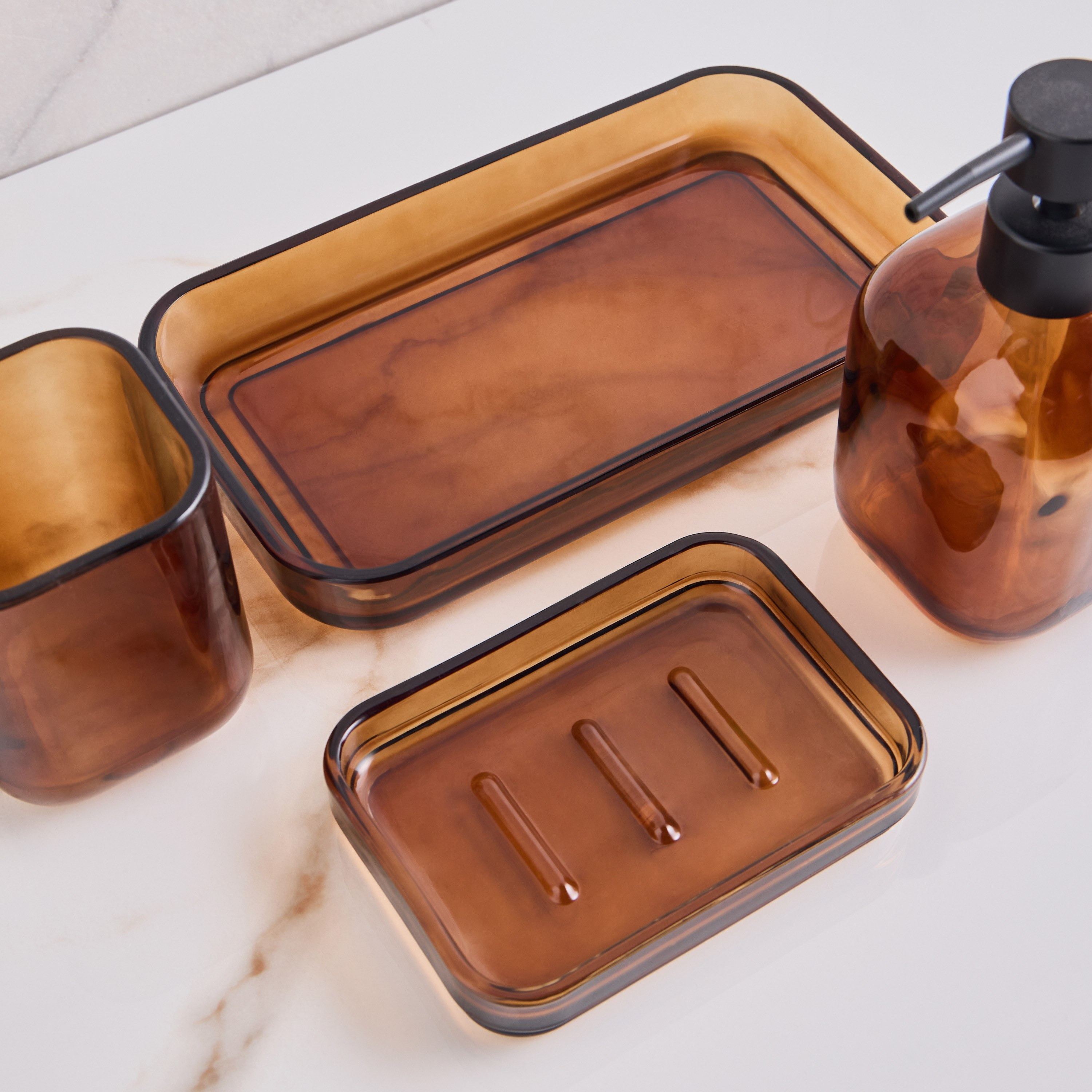 Sauna 4-Piece Bath Accessory Set-household-bathandlaundry-bathaccessories-bathaccessorysets-image-2