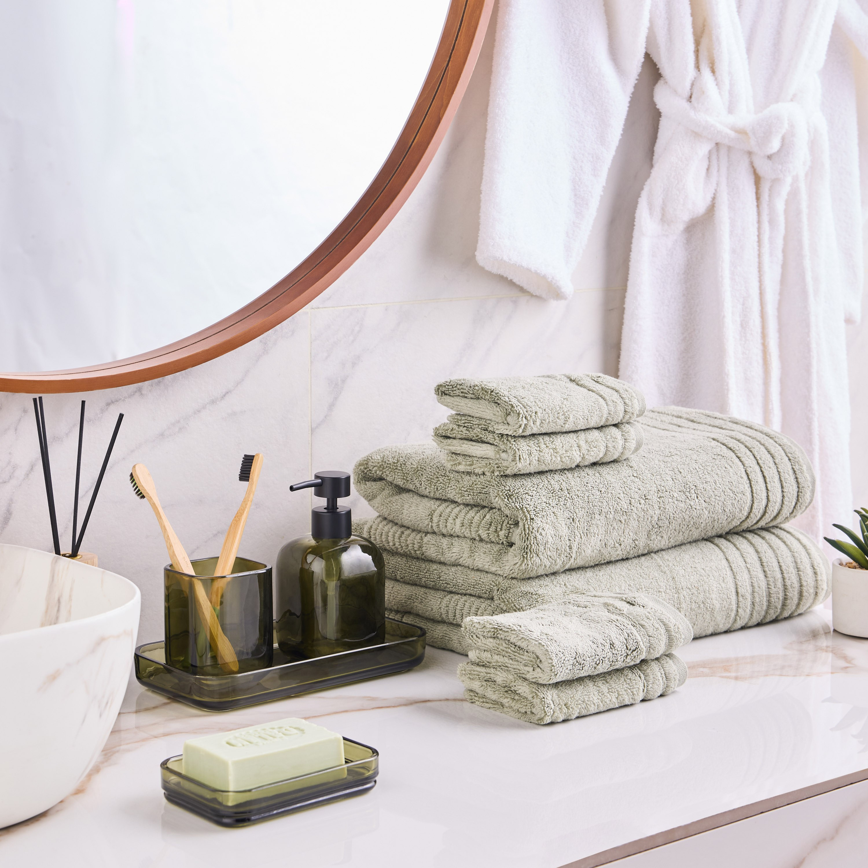 Sauna 4-Piece Bath Accessory Set-household-bathandlaundry-bathaccessories-bathaccessorysets-image-4