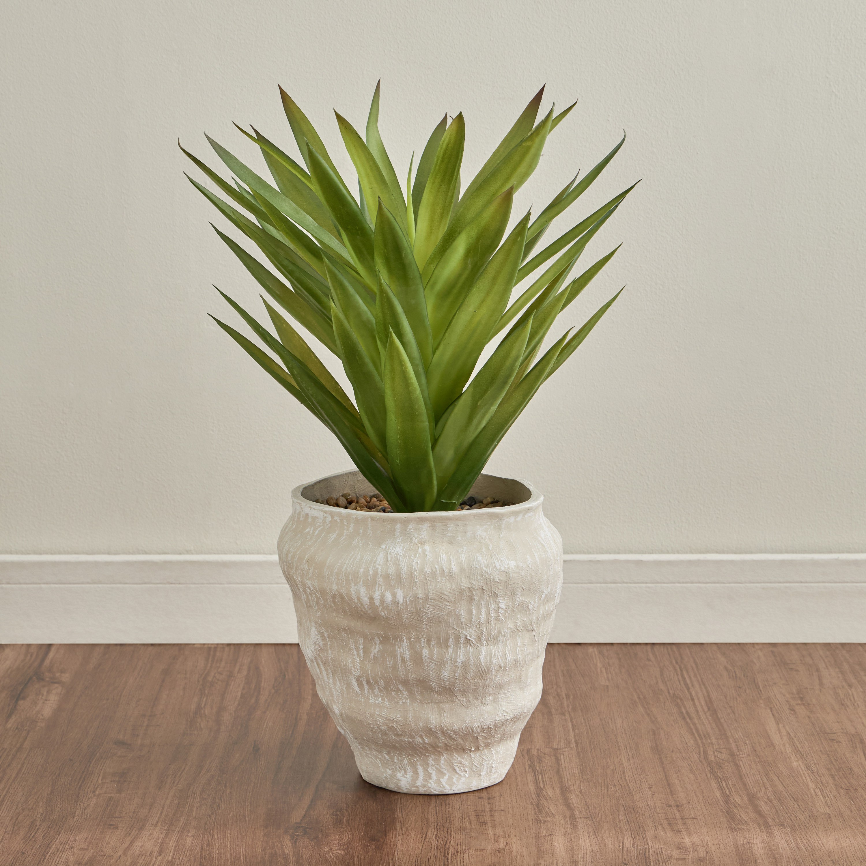 Terra Agave Plant in Pot- 62 cm-household-gardenandoutdoor-artificialplants-pottedplants-image-1