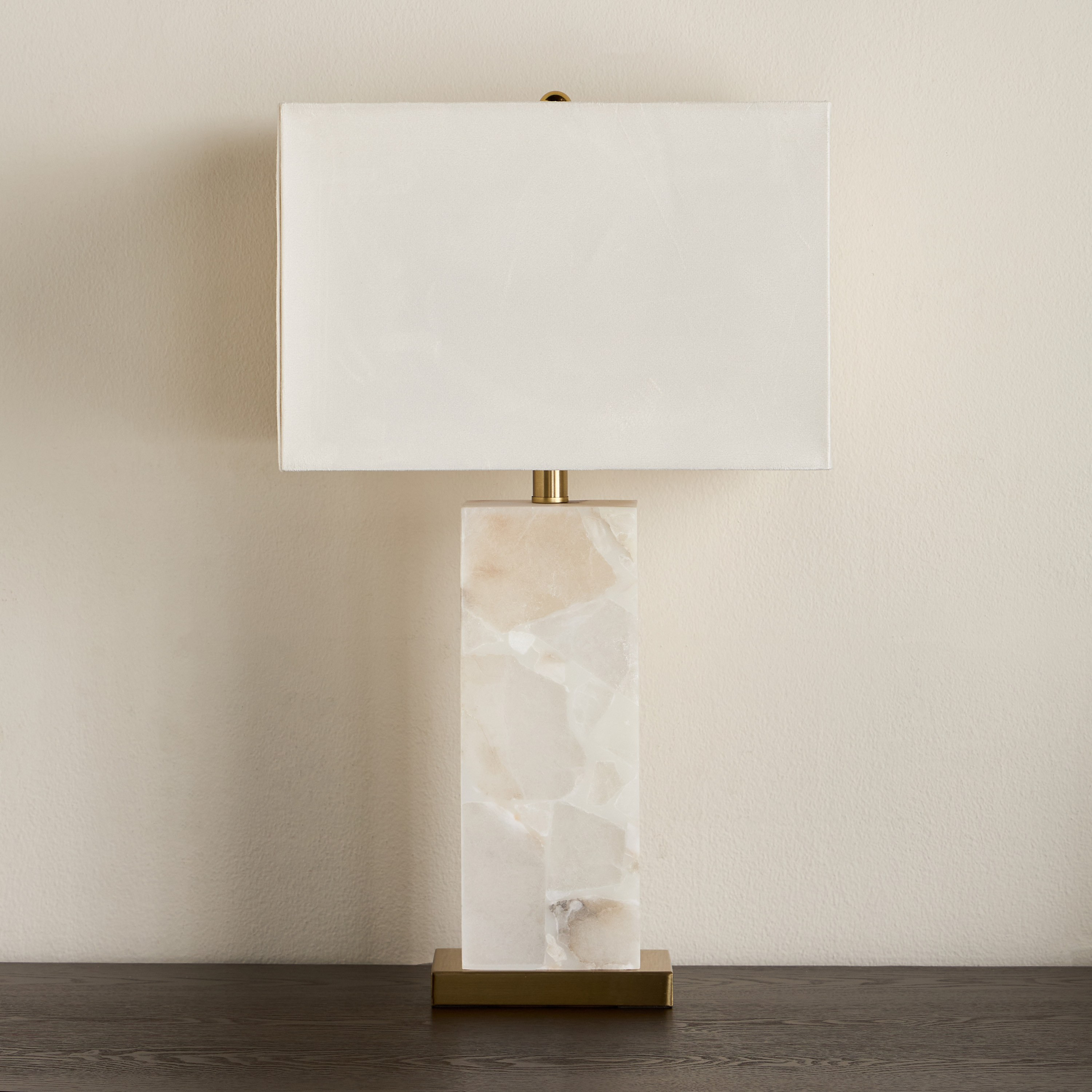 Louis Alabaster Marble Table Lamp - 69 cm-household-lighting-tableanddesklamps-image-1