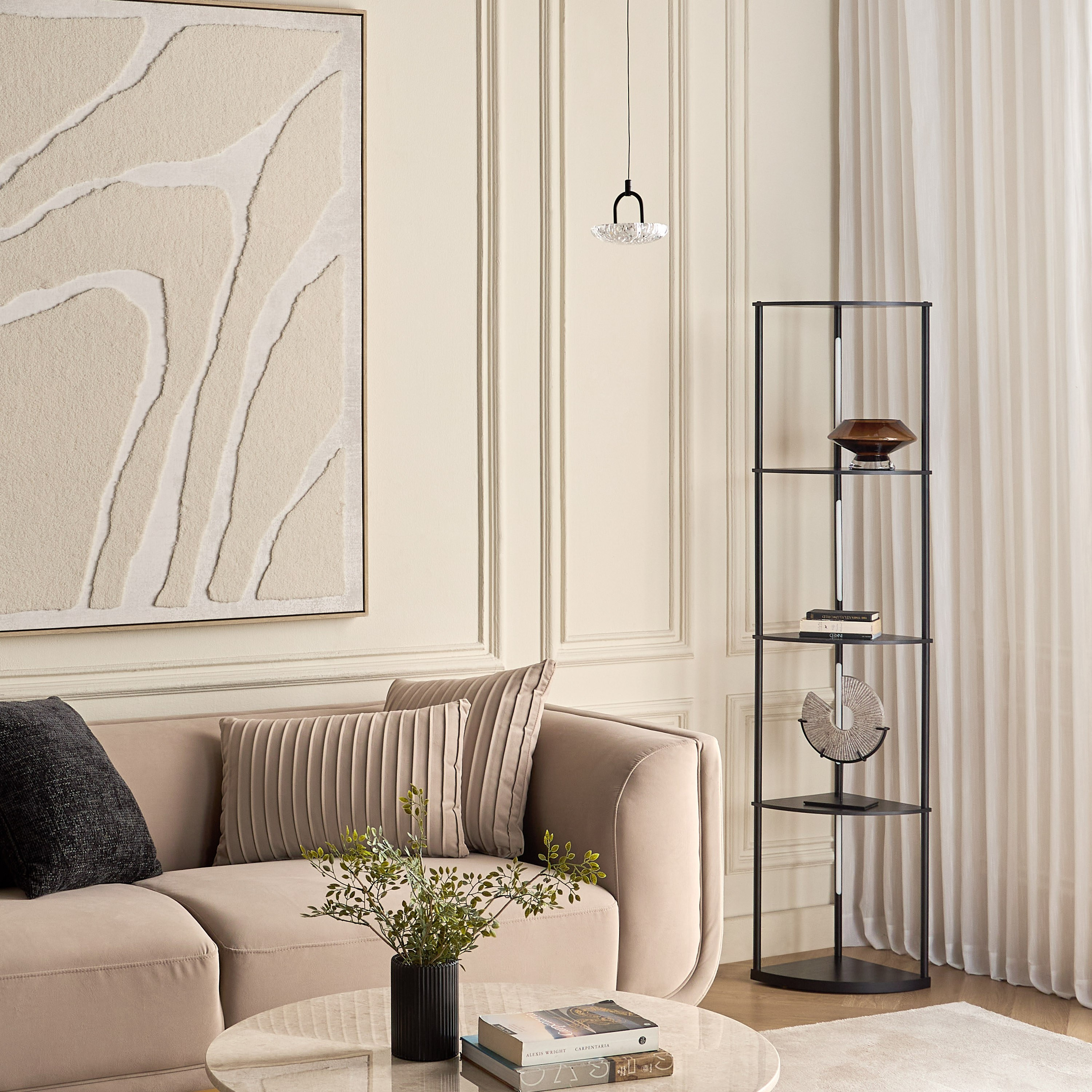مصباح أرضية ليد 4 طبقات خشب - فالور - 163 سم-household-lighting-floorlamps-image-4