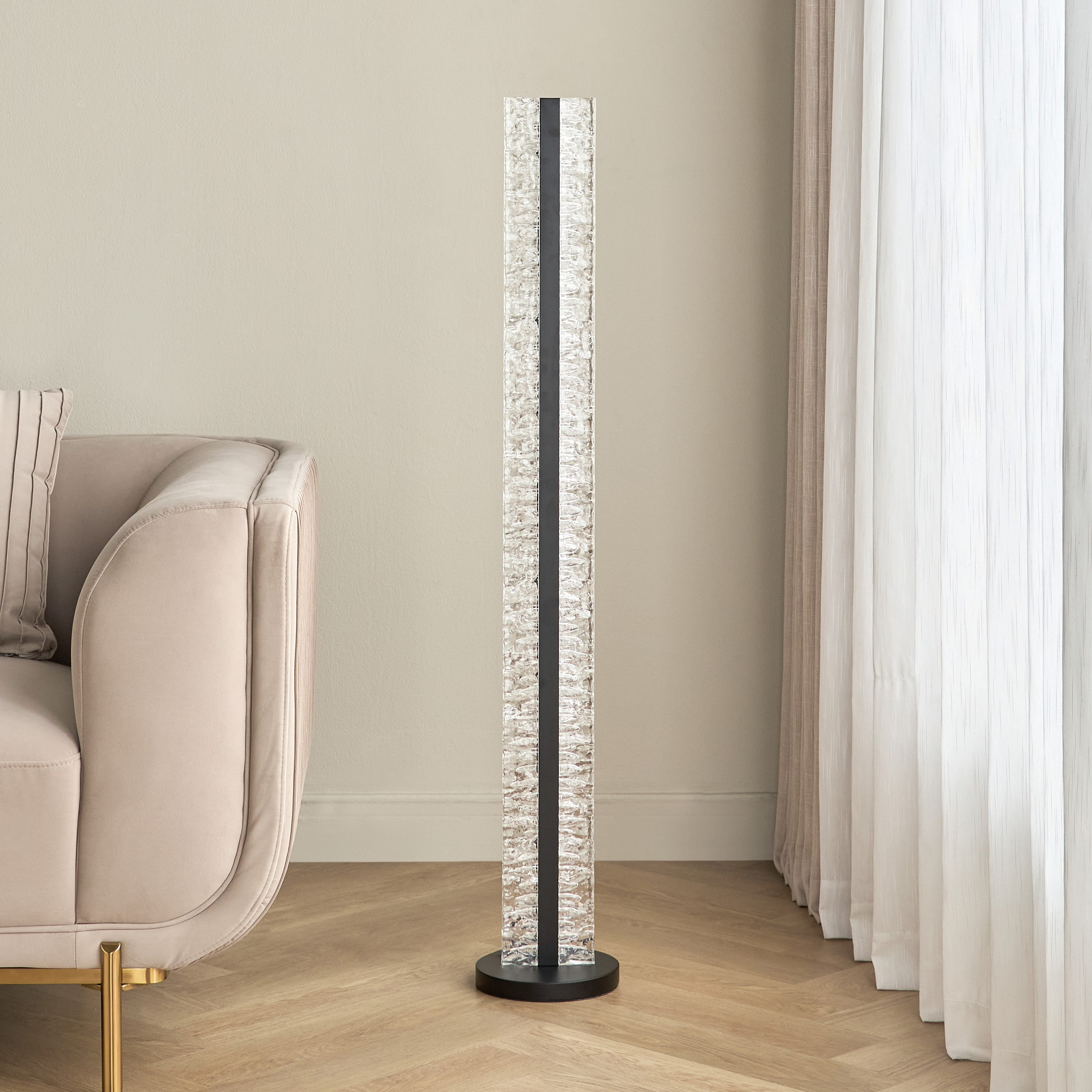Nori Acrylic Floor Lamp - 124 cm-household-lighting-floorlamps-image-1