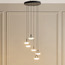 Becca 6-Light Acrylic LED Pendant Lamp-household-lighting-ceilinglamps-clusters-image-2