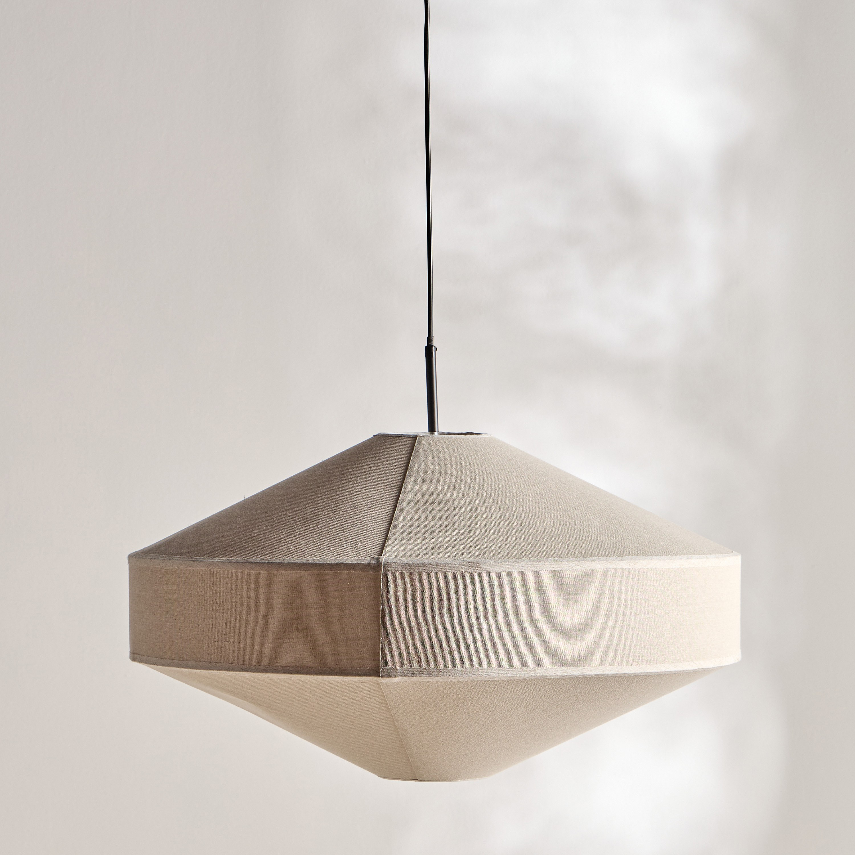 Novak 3-Light Fabric Pendant Lamp-household-lighting-ceilinglamps-pendantlamps-image-1