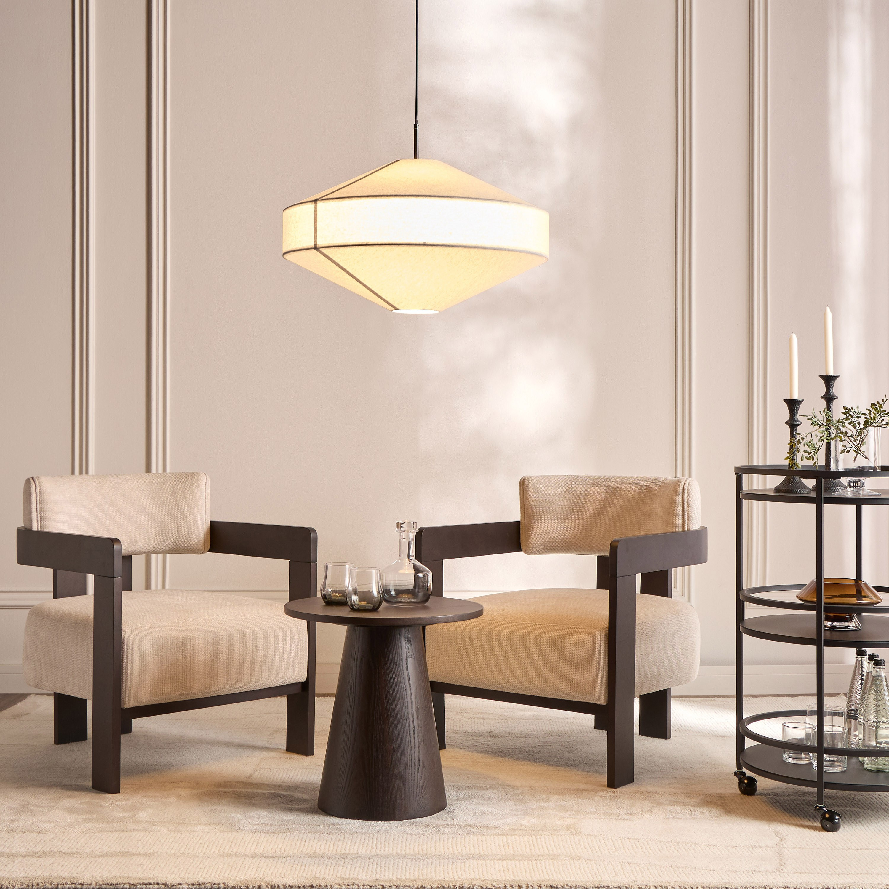Novak 3-Light Fabric Pendant Lamp-household-lighting-ceilinglamps-pendantlamps-image-5