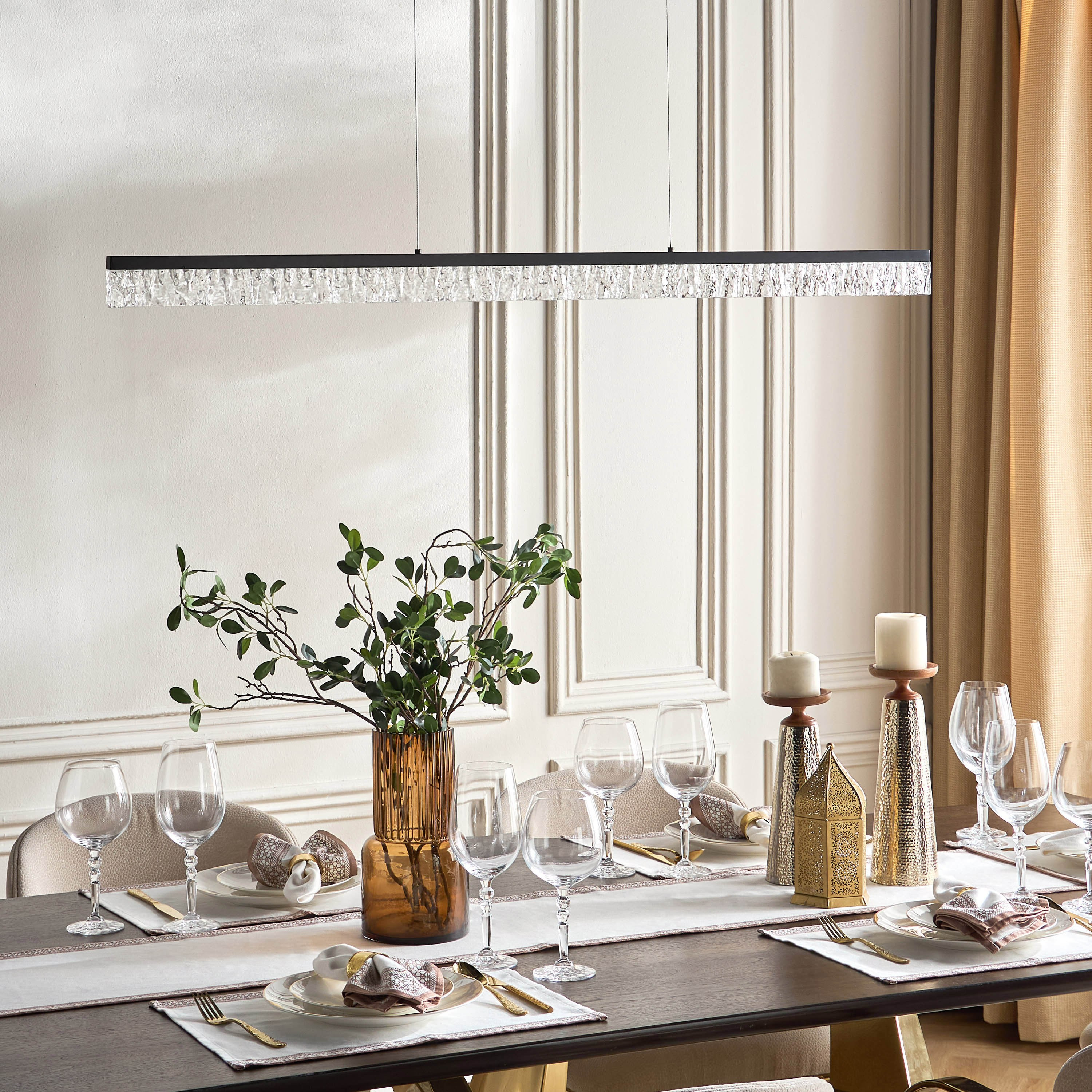Frond Acrylic LED Pendant Lamp-household-lighting-ceilinglamps-pendantlamps-image-4