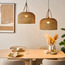 غطاء مصباح خيزران - ميكس آند ماتش - 29 سم-household-lighting-ceilinglamps-pendantlamps-image-1