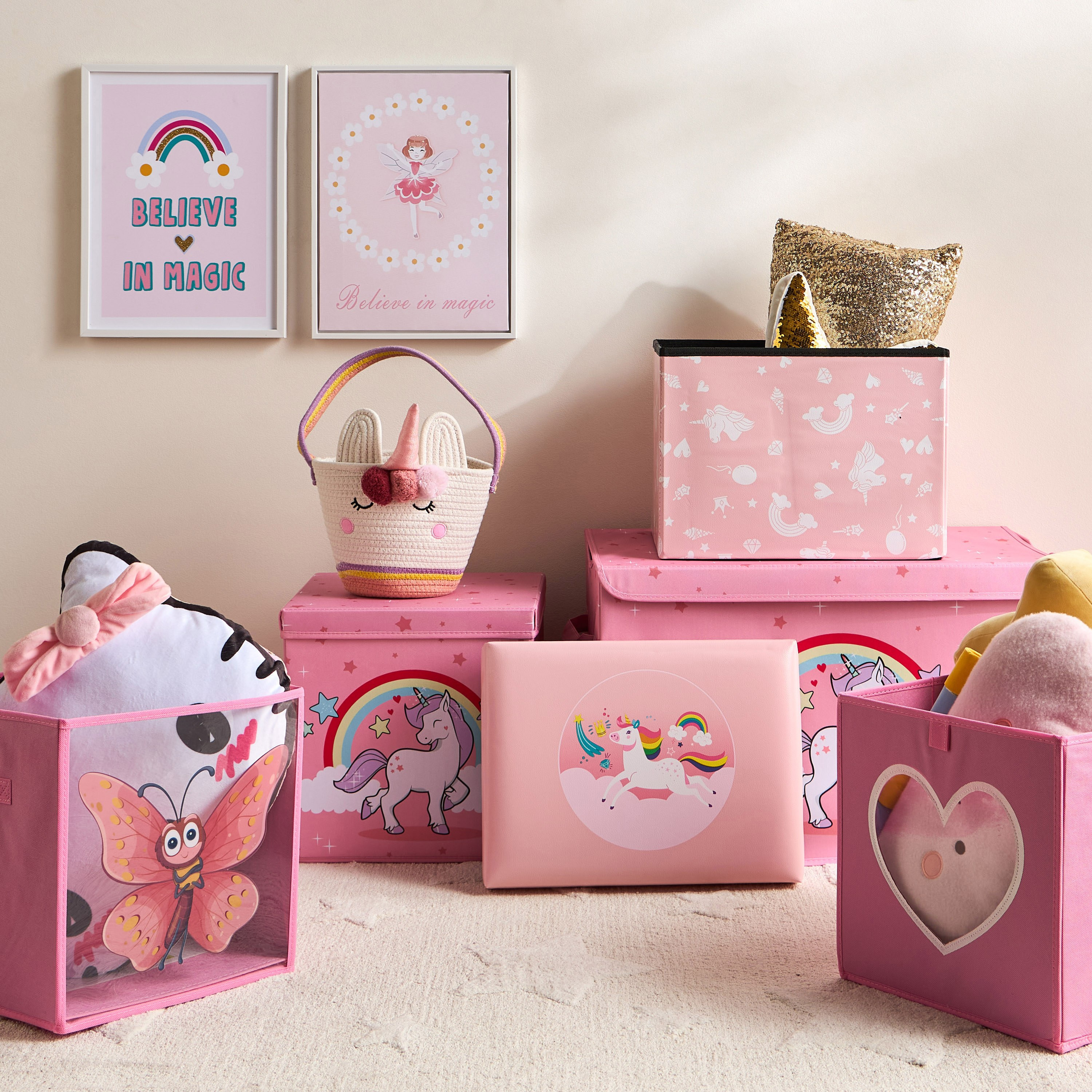 صندوق تخزين بتصميم يونيكرون - لولا-kids-bathandstorage-storage-plasticstorage-image-4