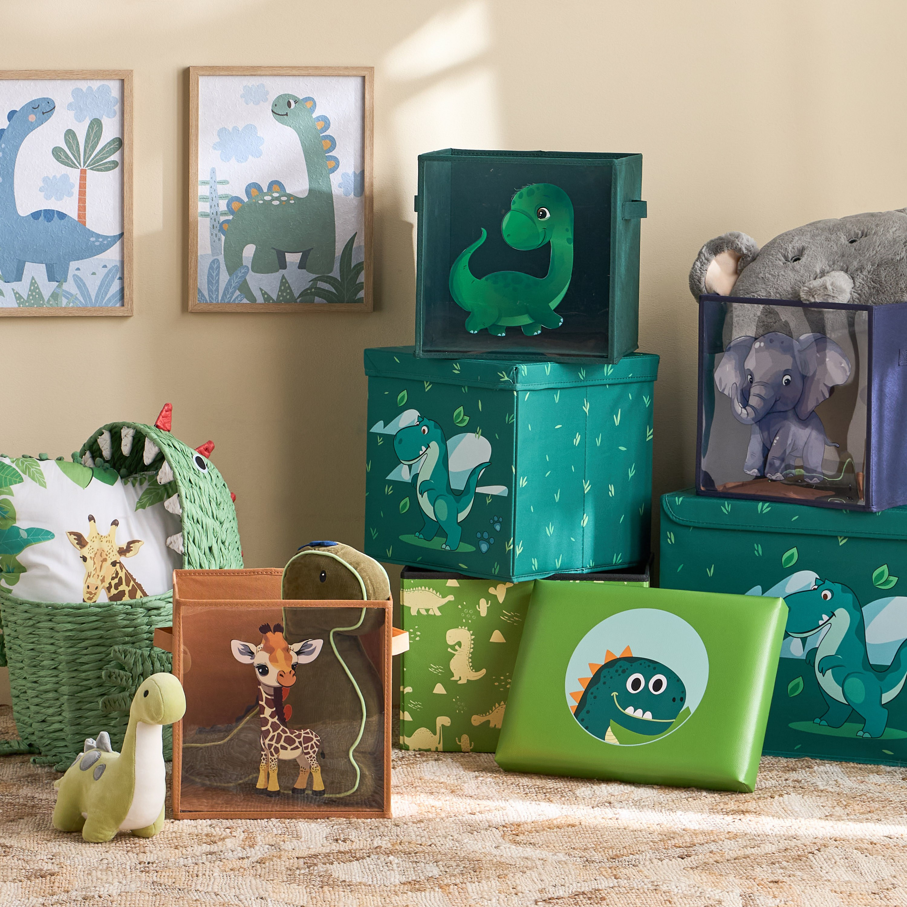 Haven Dino Foldable Storage Ottoman-babyandkids-bathandstorage-storage-binsandbaskets-image-4