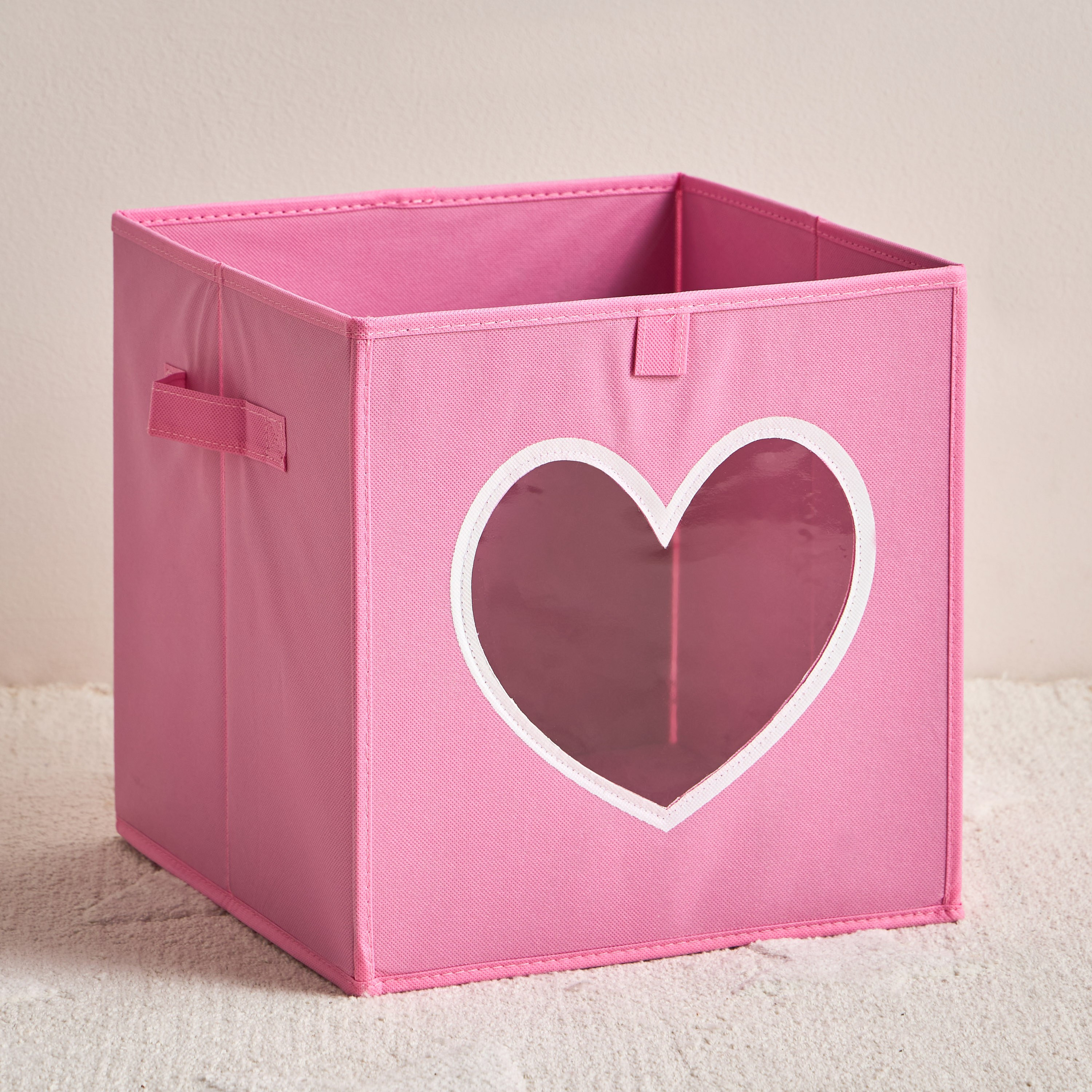 صندوق تخزين بتصميم قلب - هيستر-kids-bathandstorage-storage-plasticstorage-image-1