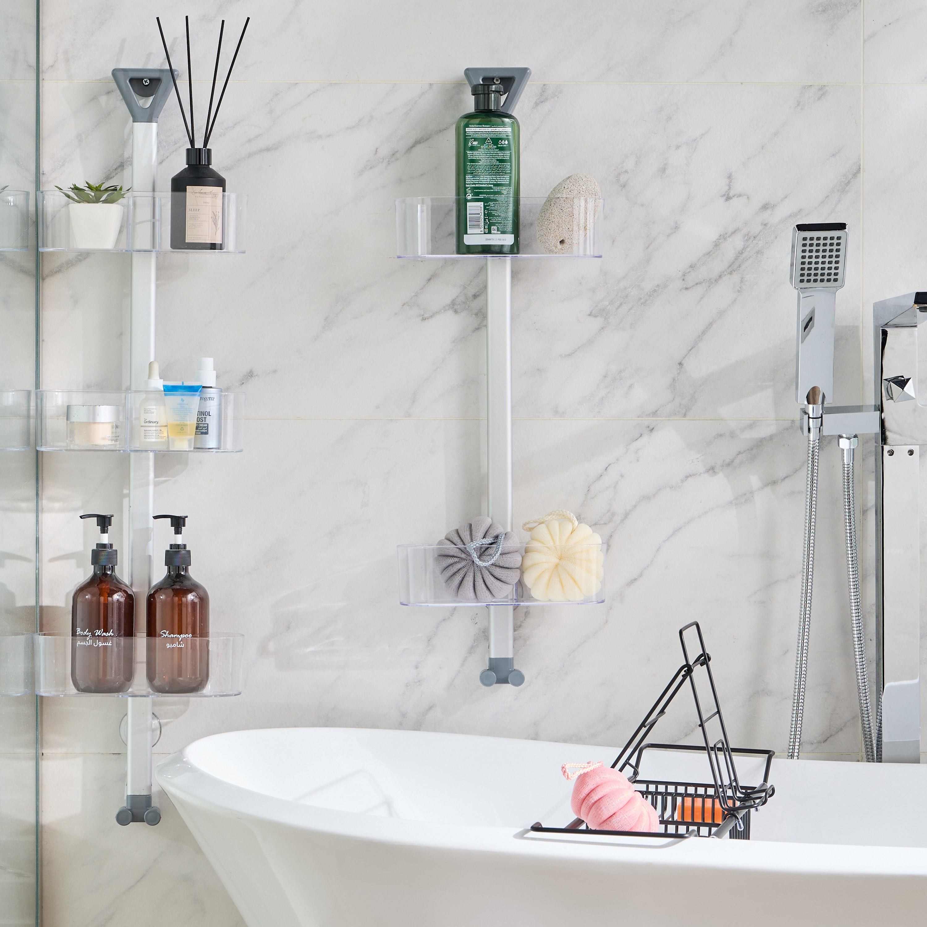 Atlantic Stainless Steel Bathtub Caddy With iPad Stand-household-bathandlaundry-shower-showeraccessories-image-4