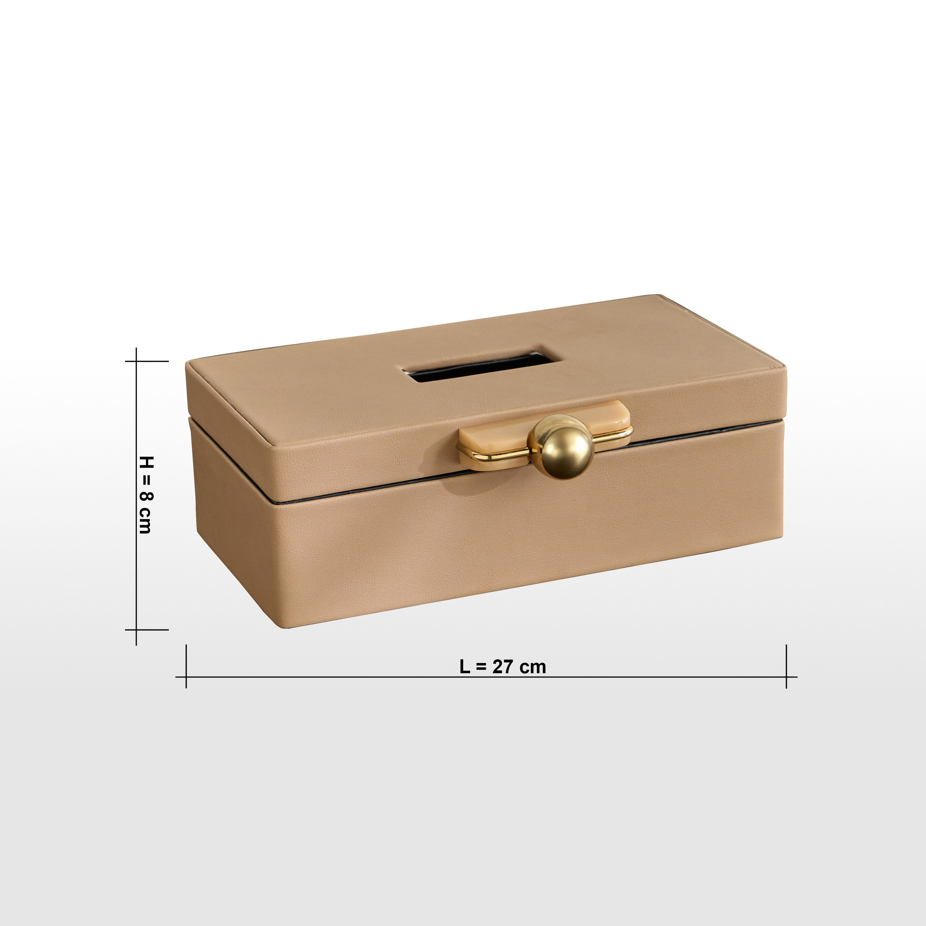 Huda Arpino Tissue Holder - 27x14x8 cm-household-decor-boxesandtrays-image-5