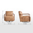 Heming Faux Leather Swivel Armchair-furniture-sofaandseating-armchairs-image-8