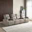 Nitro 4-Seater Half Leather Electric Home Theatre Recliner-furniture-sofaandseating-recliners-image-1
