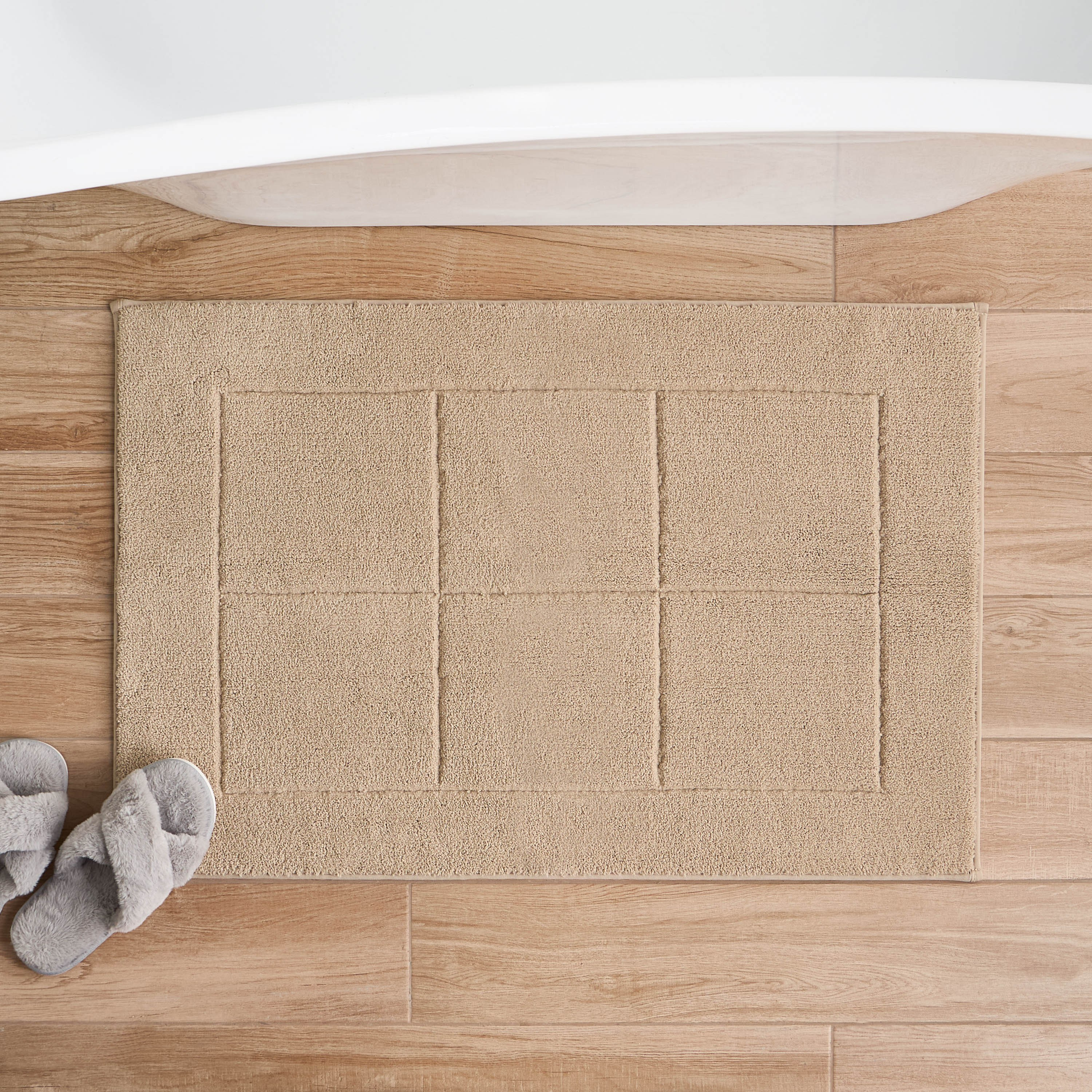 Sculpted Bath Mat - 60x90 cm-household-bathandlaundry-bathlinen-bathmatsandtubmats-image-1