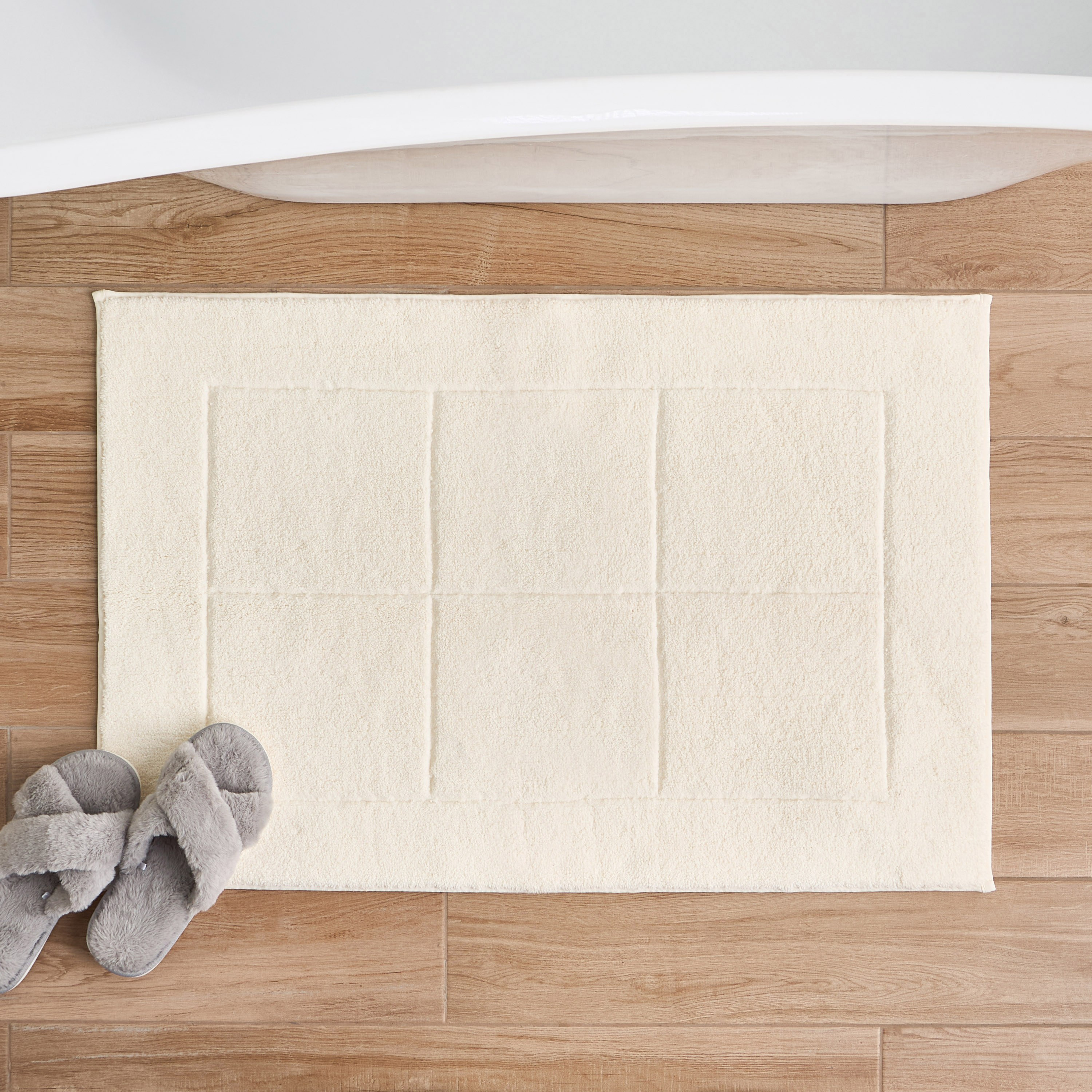 Sculpted Bath Mat - 60x90 cm-household-bathandlaundry-bathlinen-bathmatsandtubmats-image-1