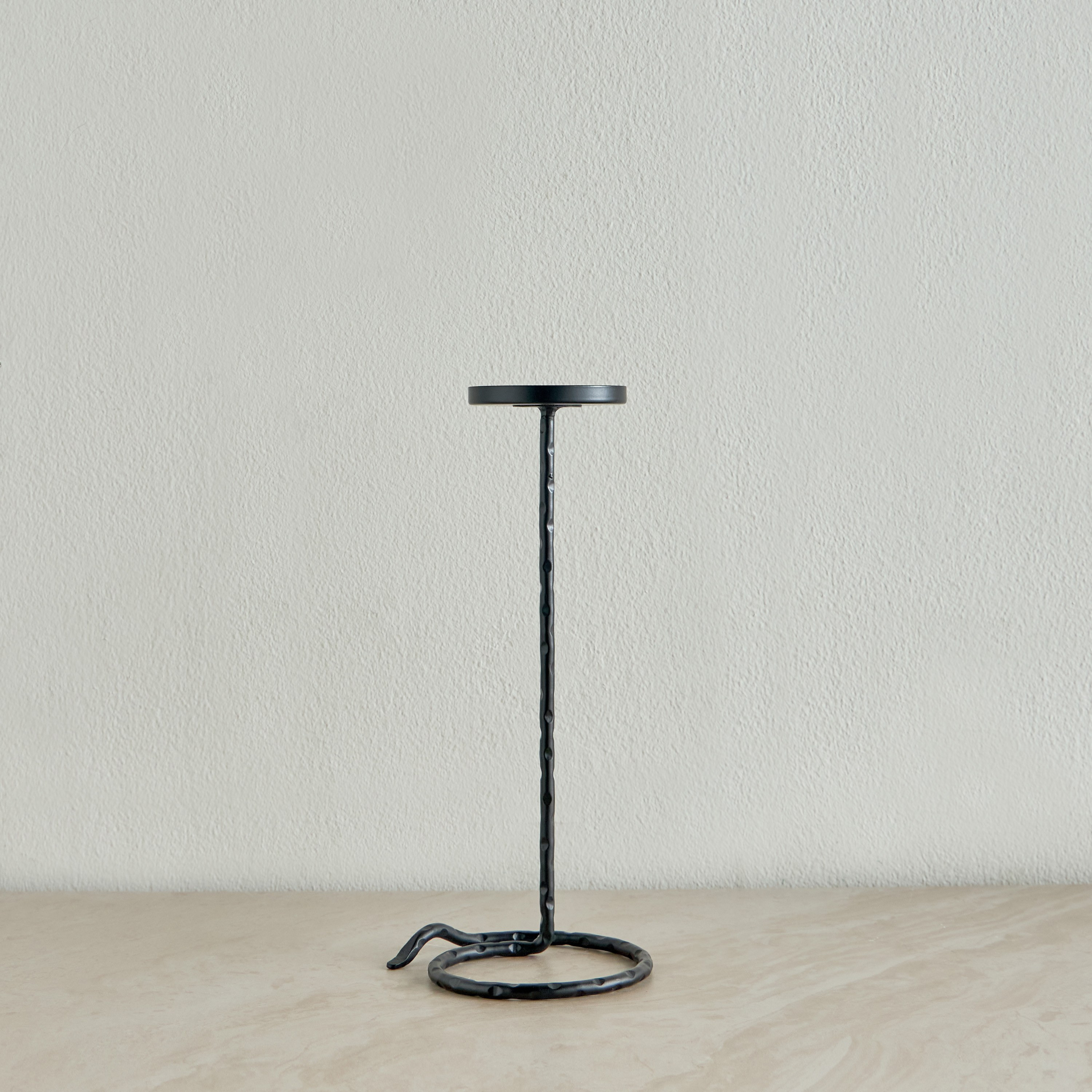 Henry Metal Pillar Candleholder - 33 cm-household-decor-candleholdersandlanterns-image-3
