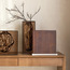 Valor Ribbed Cube Wooden Decorative Accent - 37 cm-household-decor-decorativeobjectsandsculptures-image-4