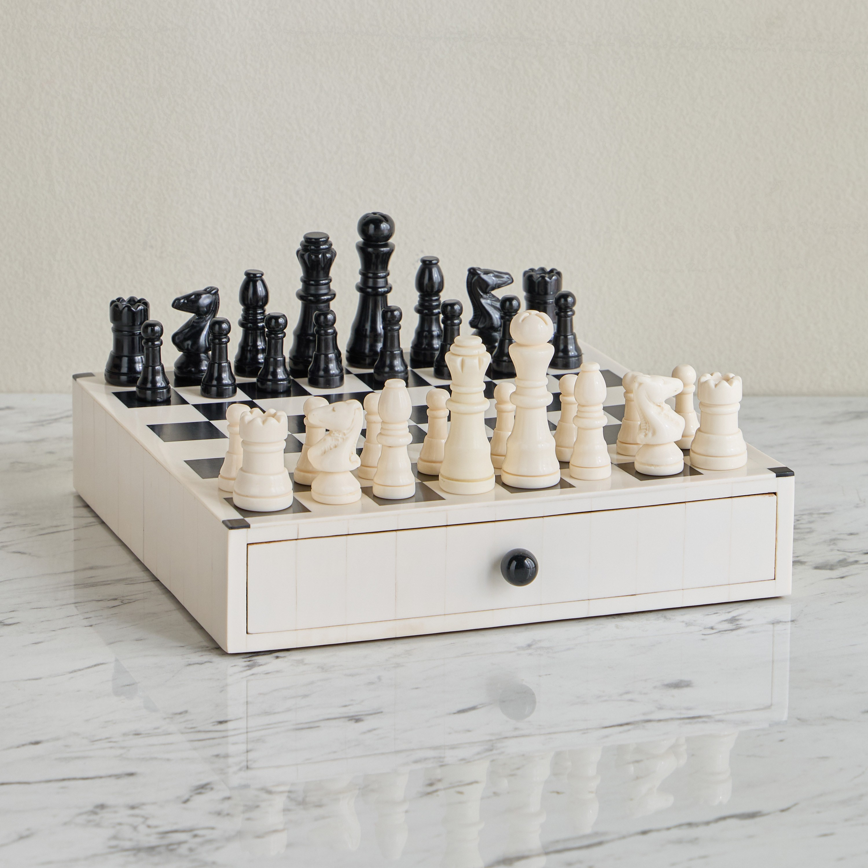 Chester Chessboard Decorative Showpiece-household-decor-decorativeobjectsandsculptures-image-1