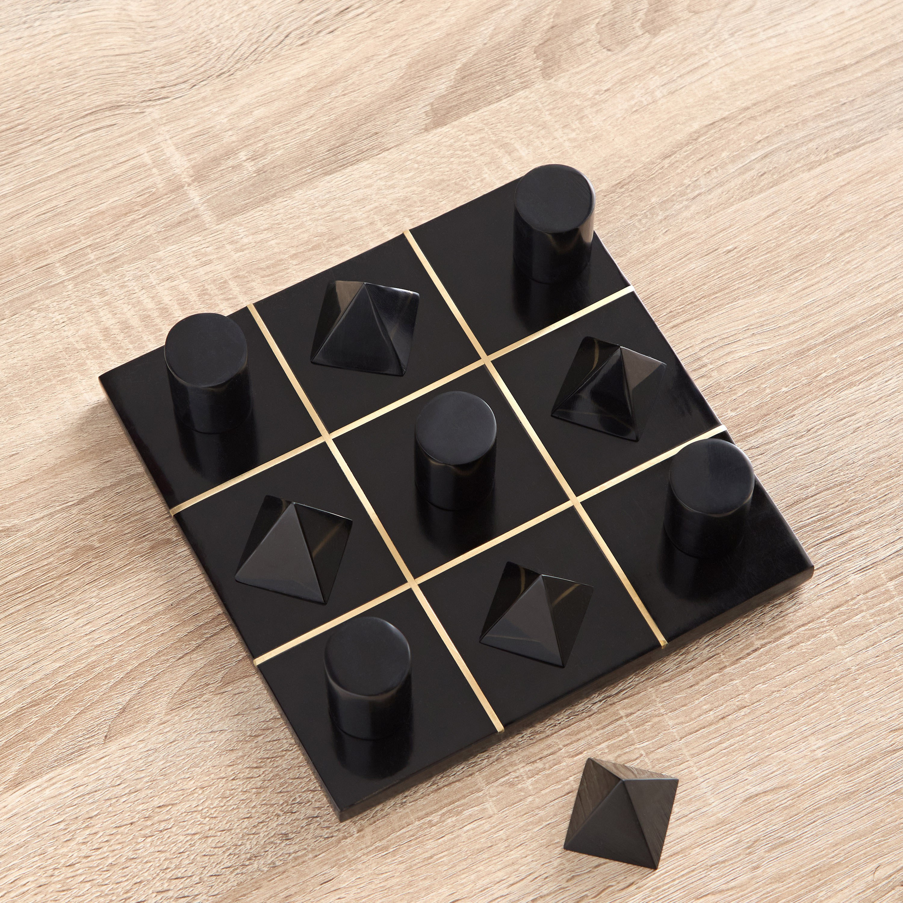 Todd Tic Tac Toe Decorative Showpiece-household-decor-decorativeobjectsandsculptures-image-1