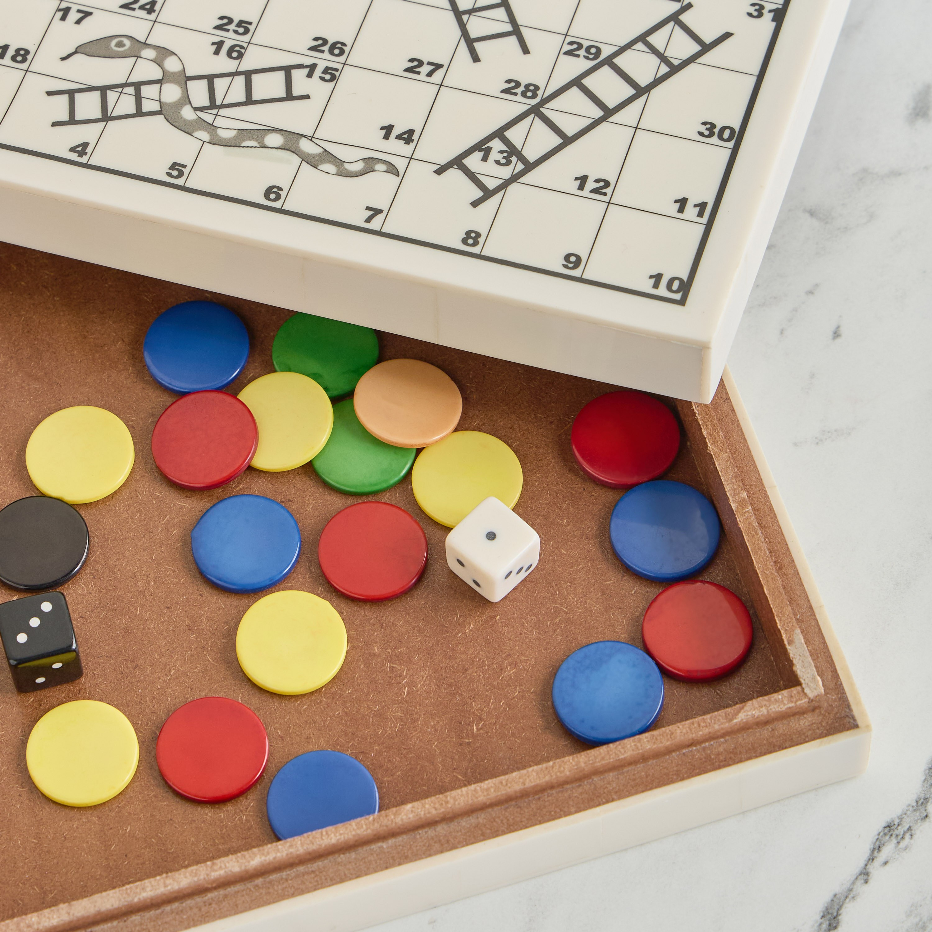 Logan Ludo Snakes and Ladders Decorative Showpiece-household-decor-decorativeobjectsandsculptures-image-3