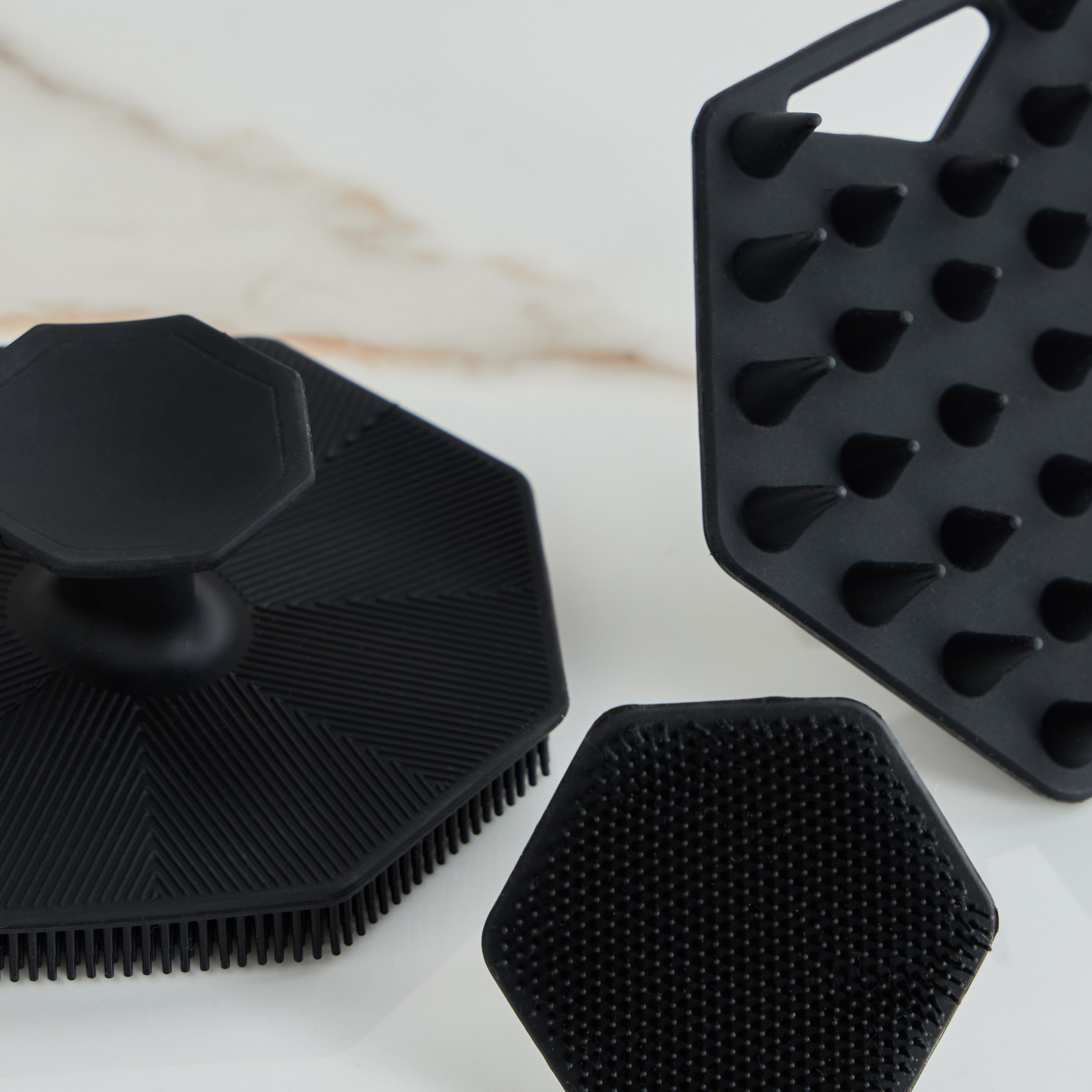 Nirvana 3-Piece Bath Scrubber Set-household-bathandlaundry-shower-showeraccessories-image-2