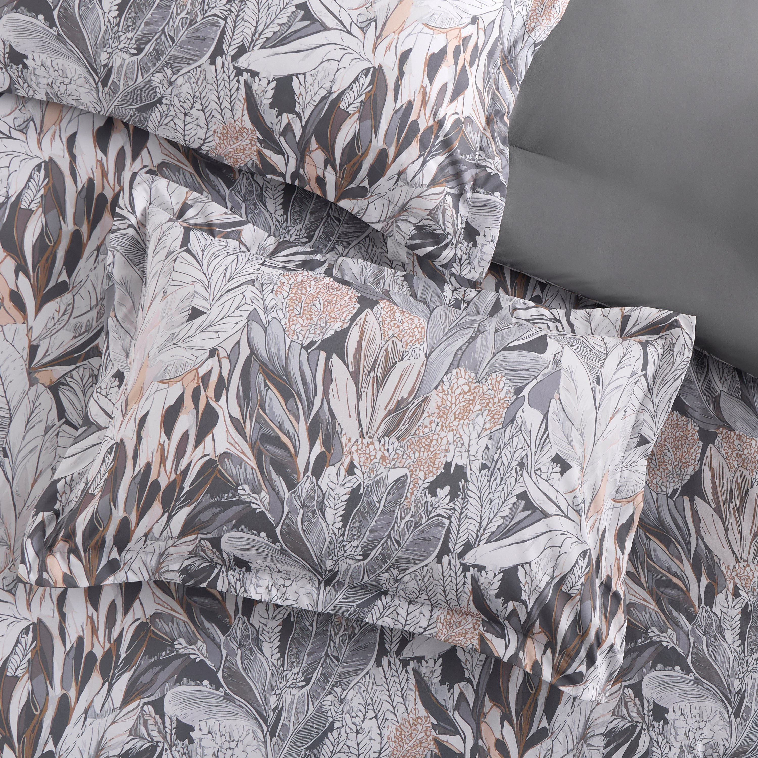 Charlene Microfibre Printed 4-Piece Super King Comforter Set - 240x260 cm-household-bedding-comfortersandbedspreads-bedinabag-image-3