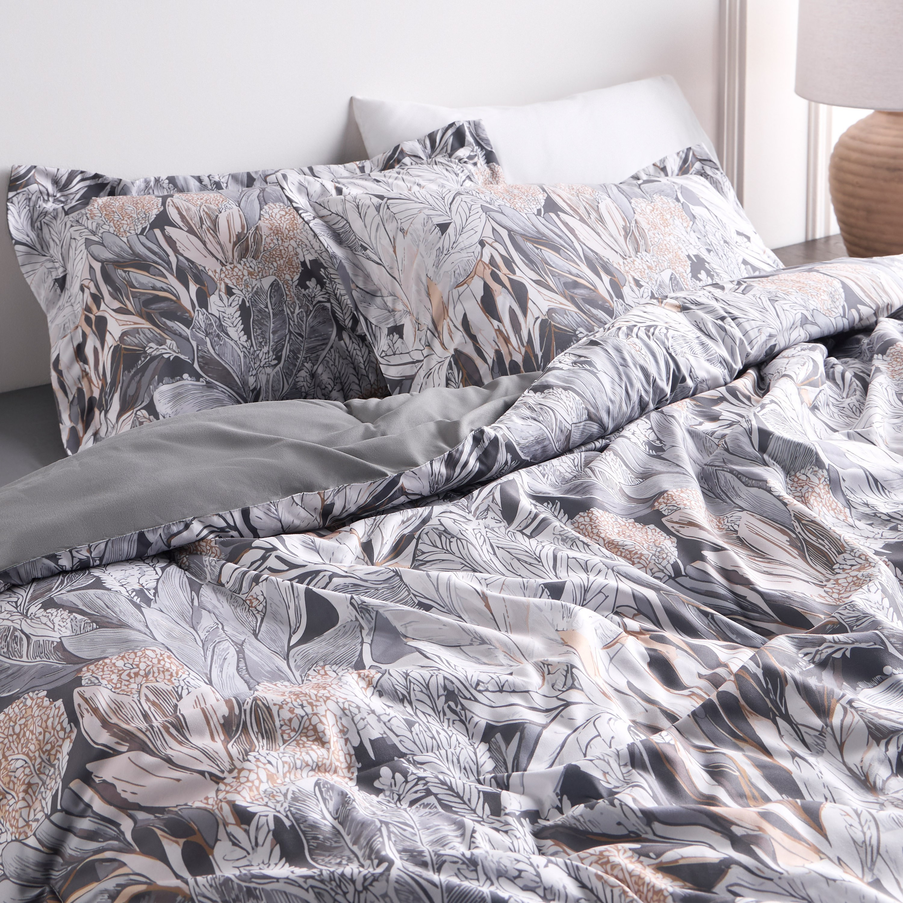 Charlene Microfibre Printed 4-Piece Super King Comforter Set - 240x260 cm-household-bedding-comfortersandbedspreads-bedinabag-image-7