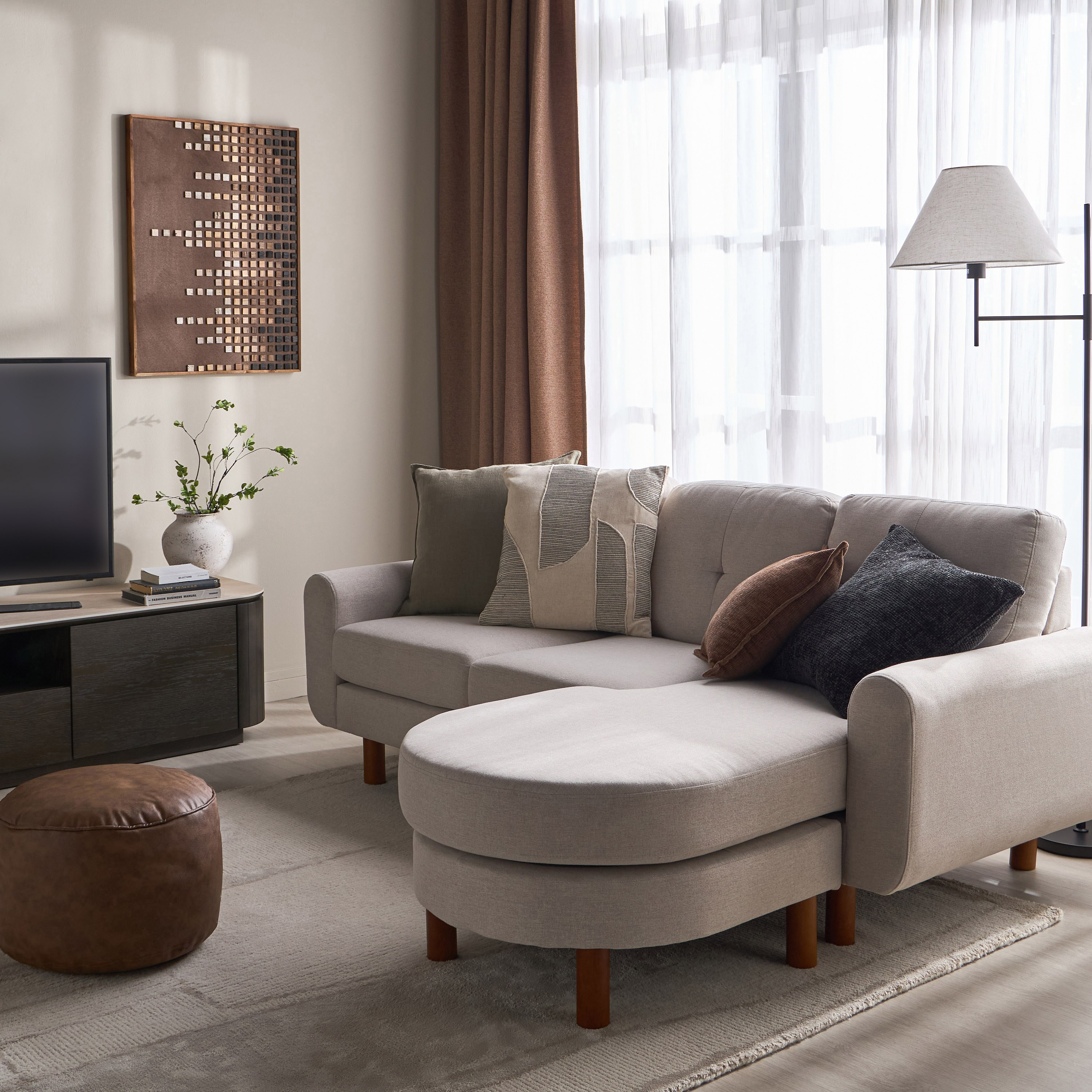 Alezio 3-Seater Fabric Right Corner Sofa-furniture-sofaandseating-cornersofas-image-7