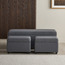 Frost Fabric Bench with 2 Ottomans-furniture-sofaandseating-chaiseandbenches-image-2