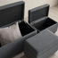 Frost Fabric Bench with 2 Ottomans-furniture-sofaandseating-chaiseandbenches-image-6
