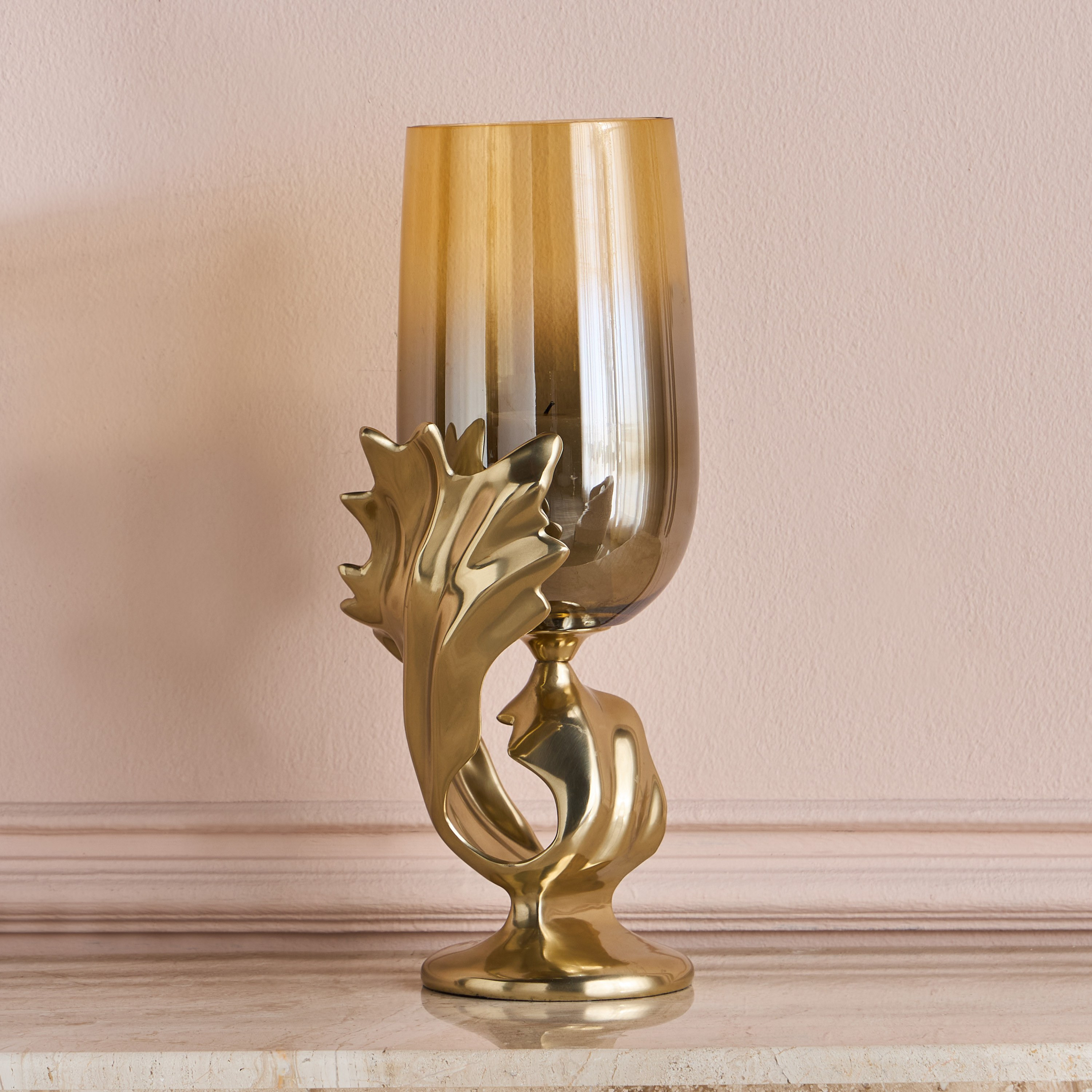 حامل شموع فانوس لولبي - لوتس-household-decor-candleholdersandlanterns-image-1