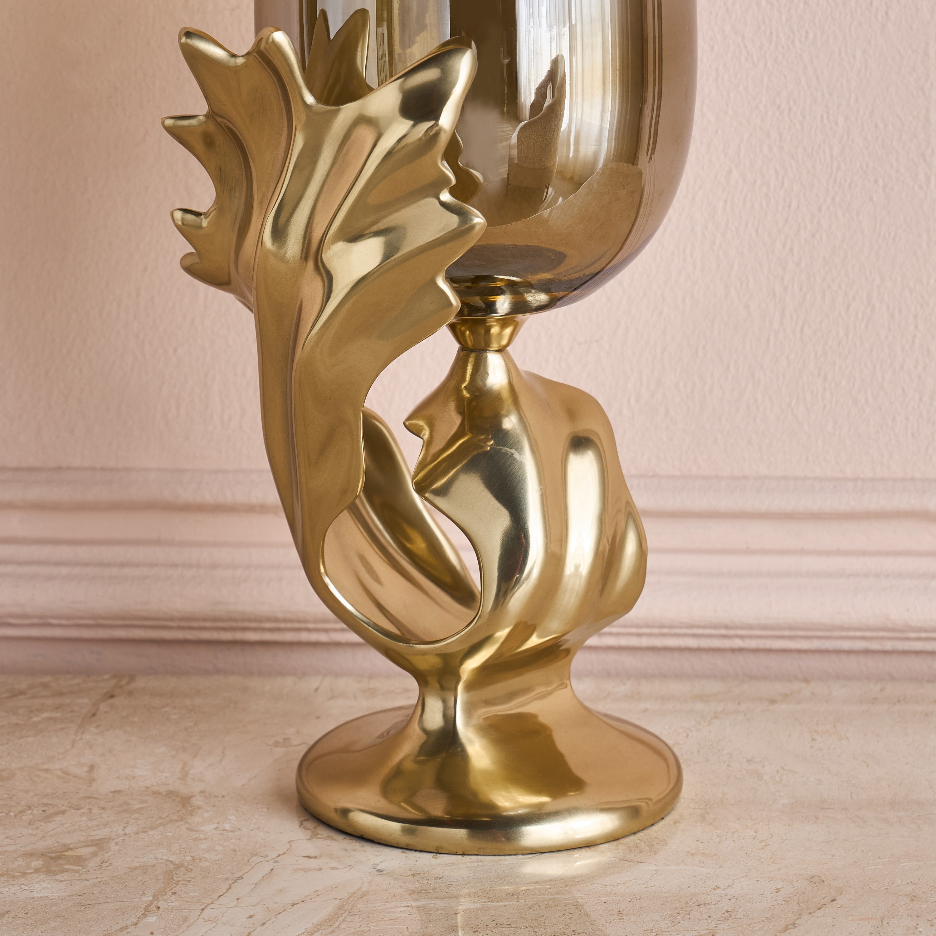 Lotus Swirl Hurricane Candleholder-household-decor-candleholdersandlanterns-image-4