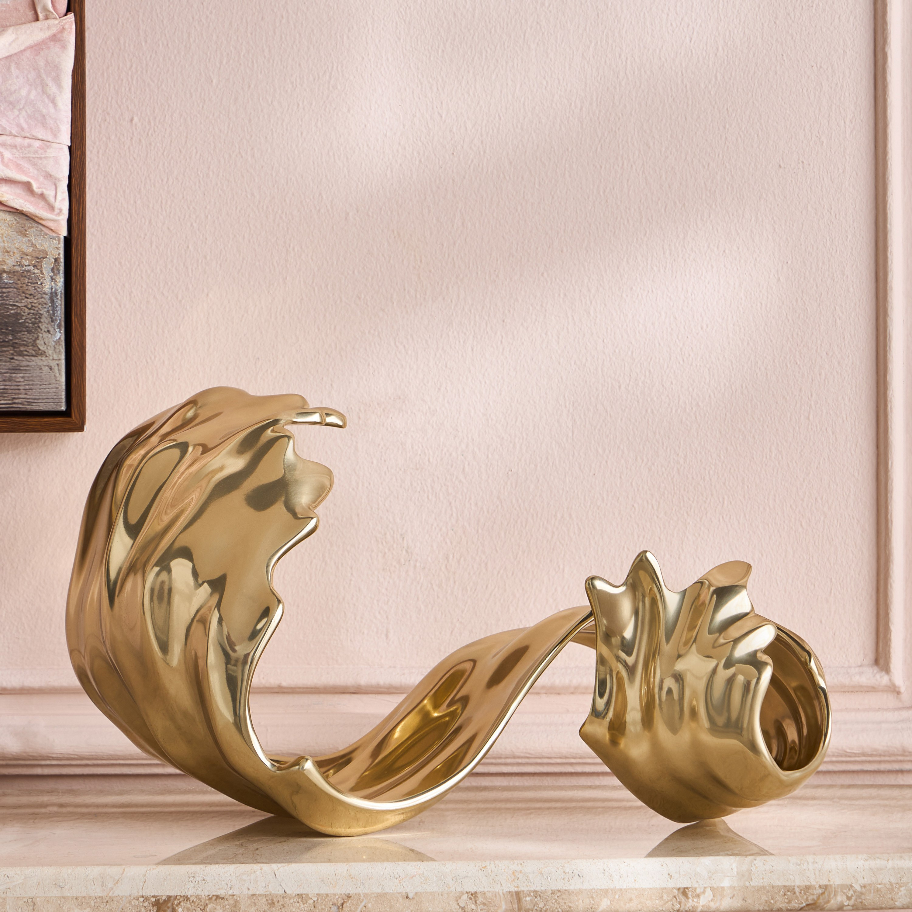 Lotus Swirl Decorative Accent-household-decor-decorativeobjectsandsculptures-image-2