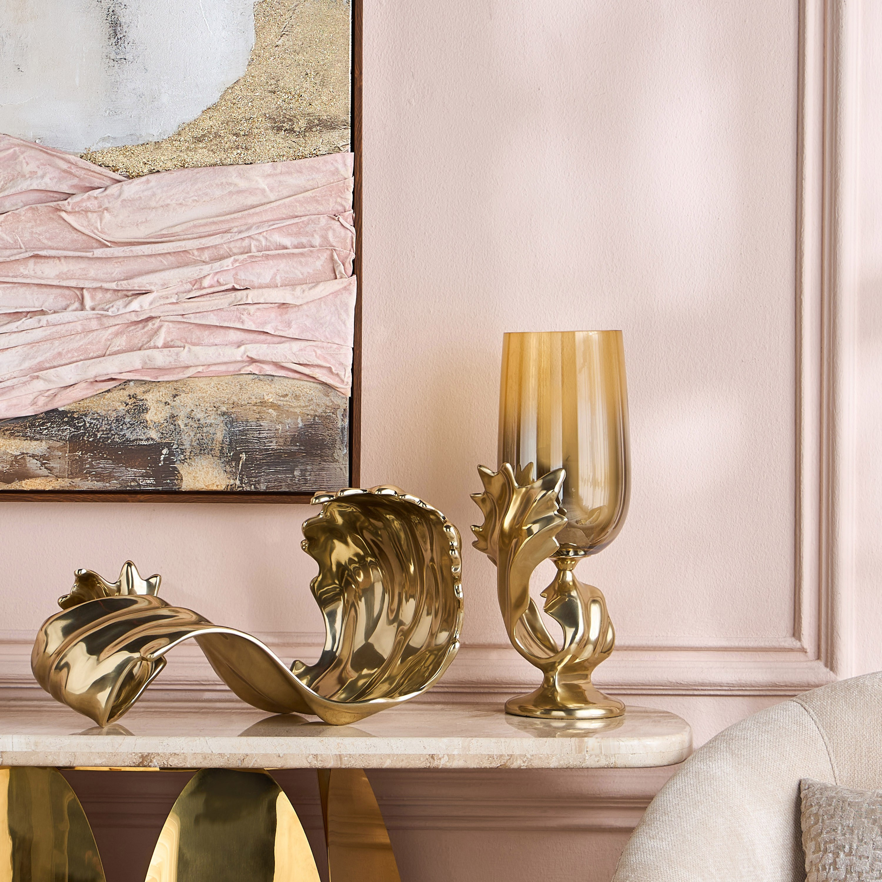 Lotus Swirl Decorative Accent-household-decor-decorativeobjectsandsculptures-image-5