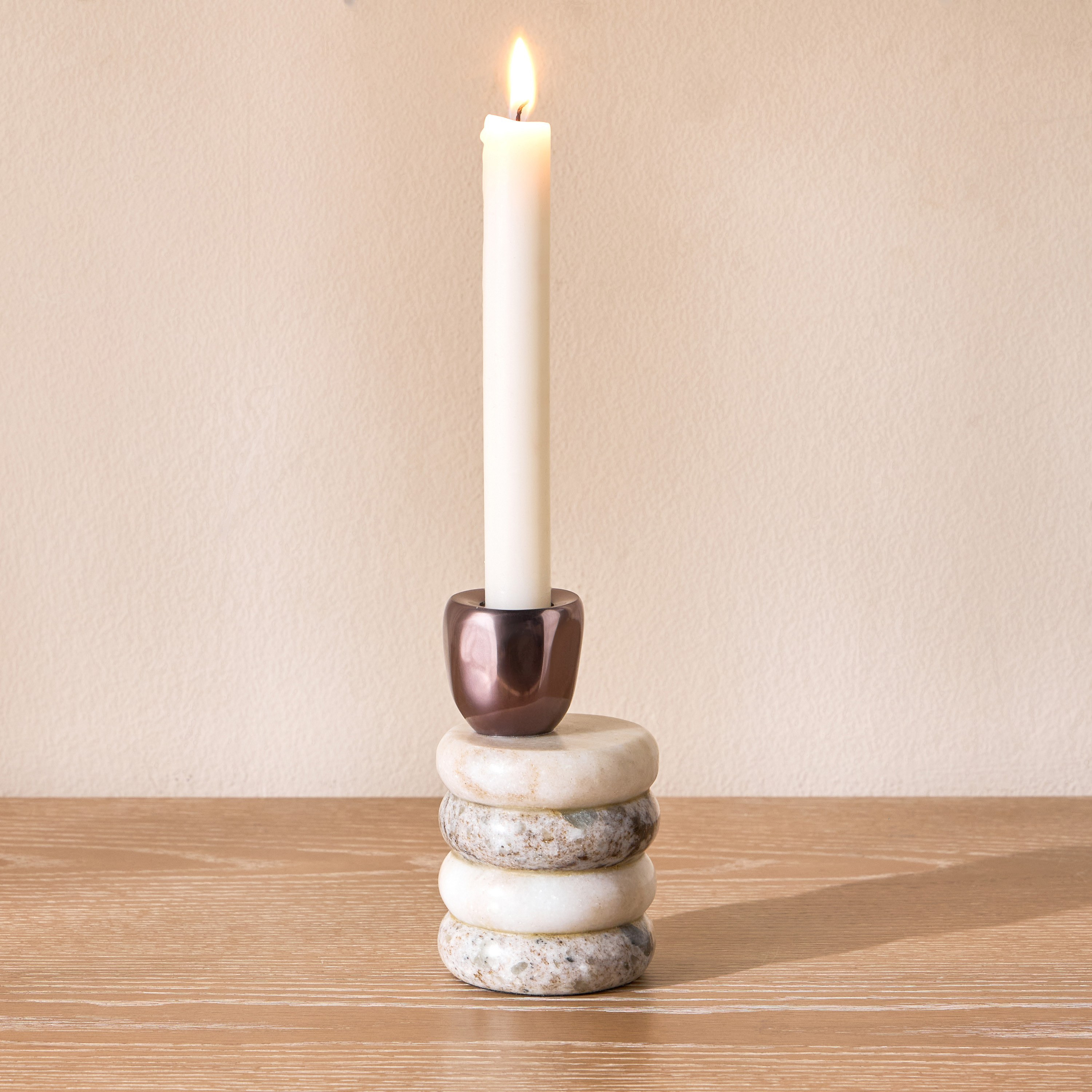 Opulence Taper Candleholder - 13 cm-household-decor-candleholdersandlanterns-image-2
