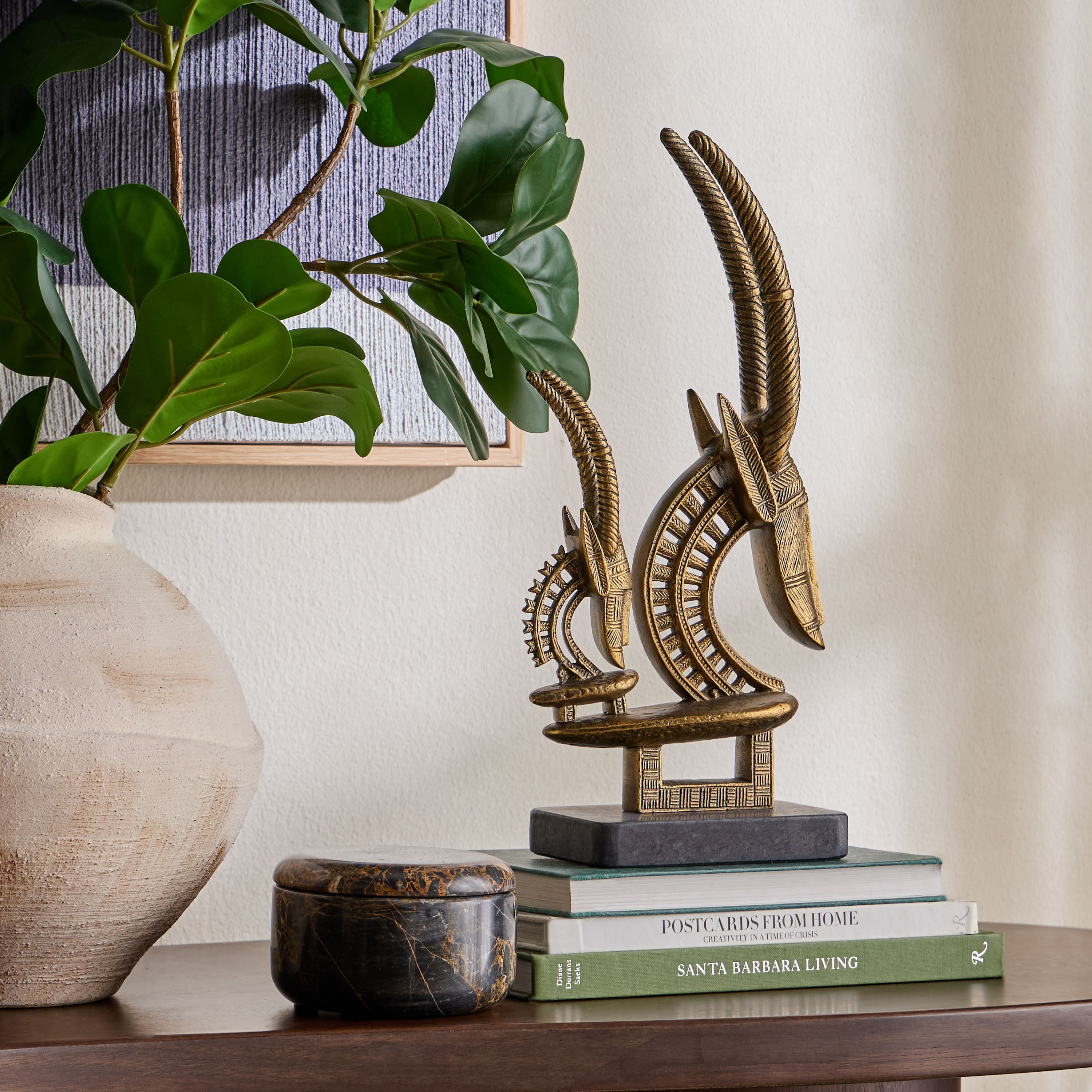 Tribea Metal Decorative Accent - 42 cm-household-decor-decorativeobjectsandsculptures-image-3