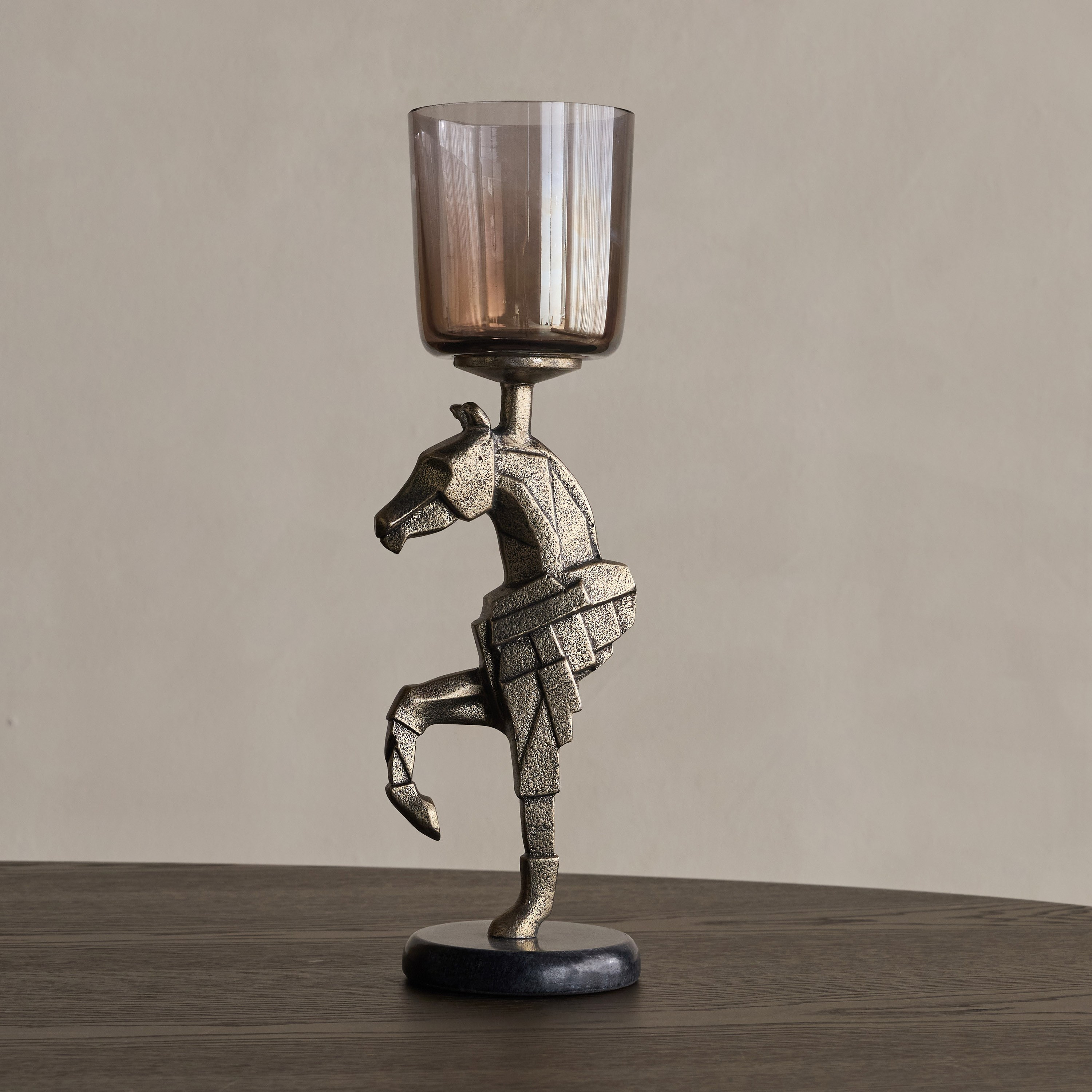 حامل شموع طويلة معدن - ستاليون - 40 سم-household-decor-candleholdersandlanterns-image-3