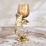 Lotus Swirl Pillar Candleholder-household-decor-candleholdersandlanterns-image-2