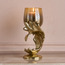 Lotus Swirl Pillar Candleholder-household-decor-candleholdersandlanterns-image-2