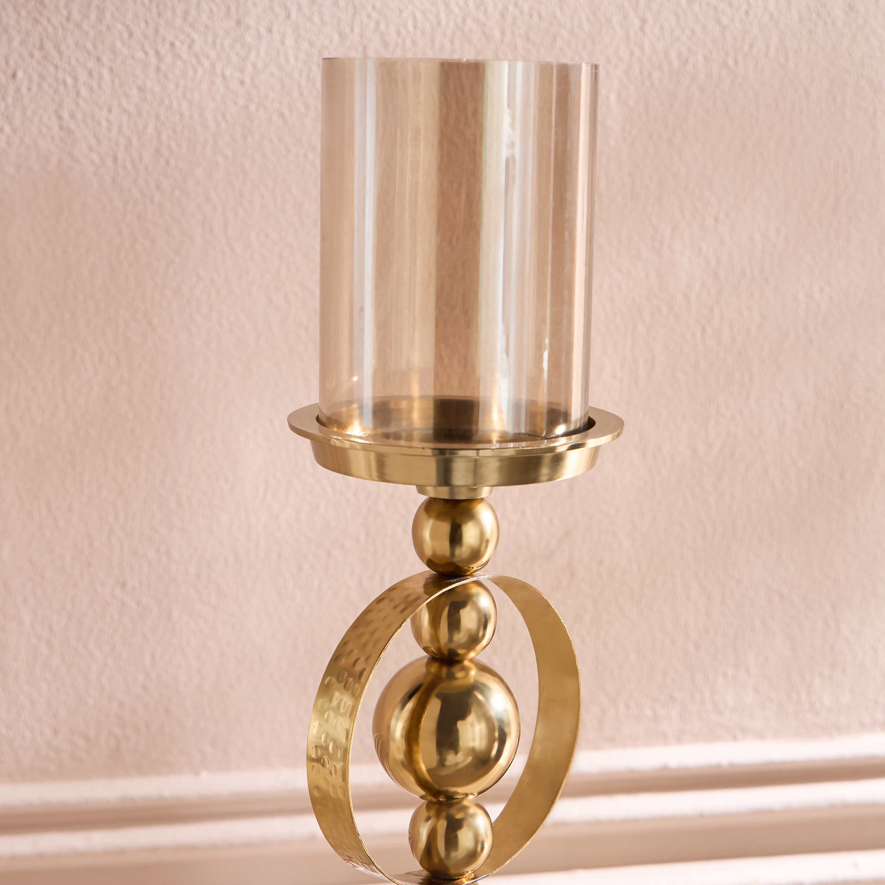 Lotus Ring Pillar Candleholder-household-decor-candleholdersandlanterns-image-3