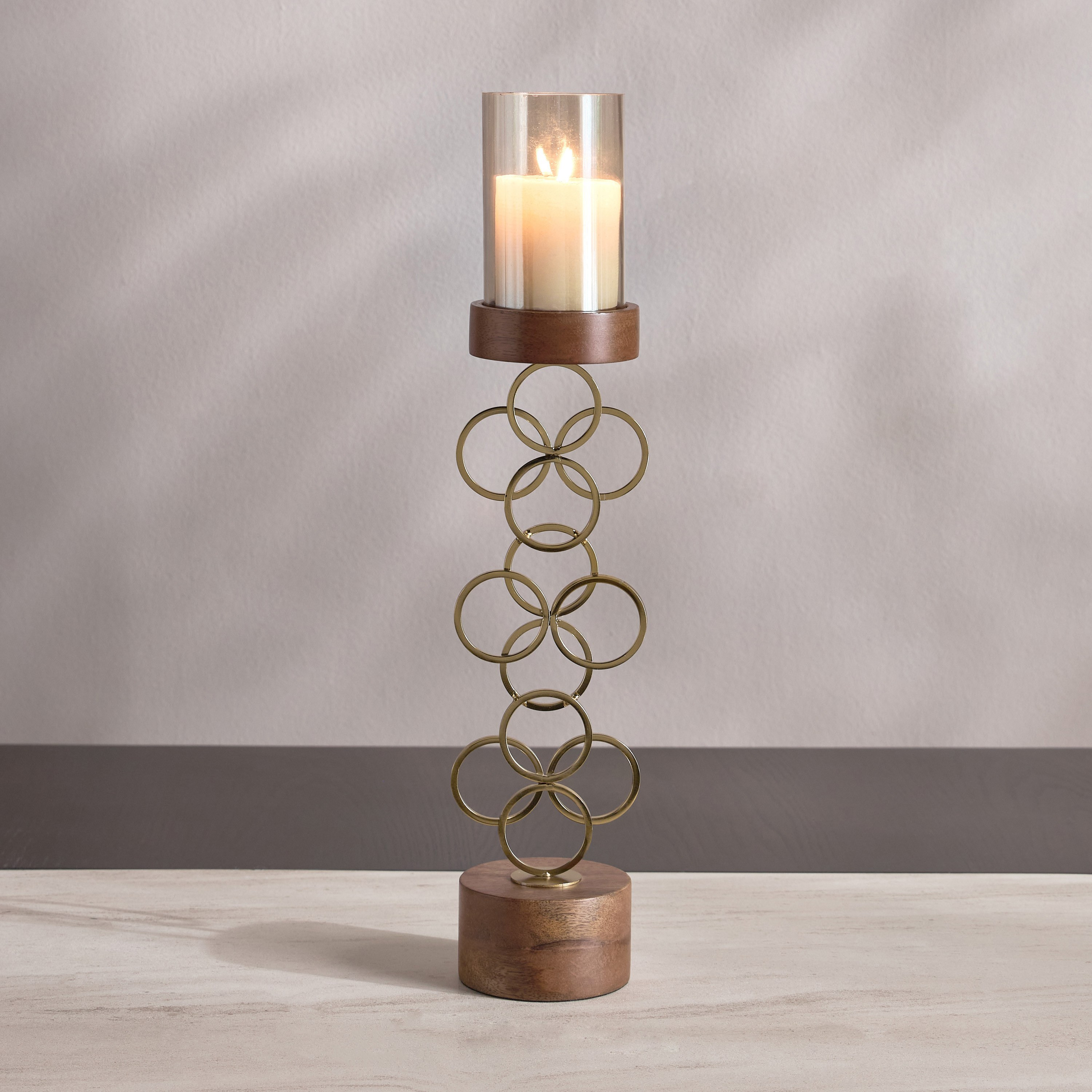 Arion Pillar Candleholder-household-decor-candleholdersandlanterns-image-2