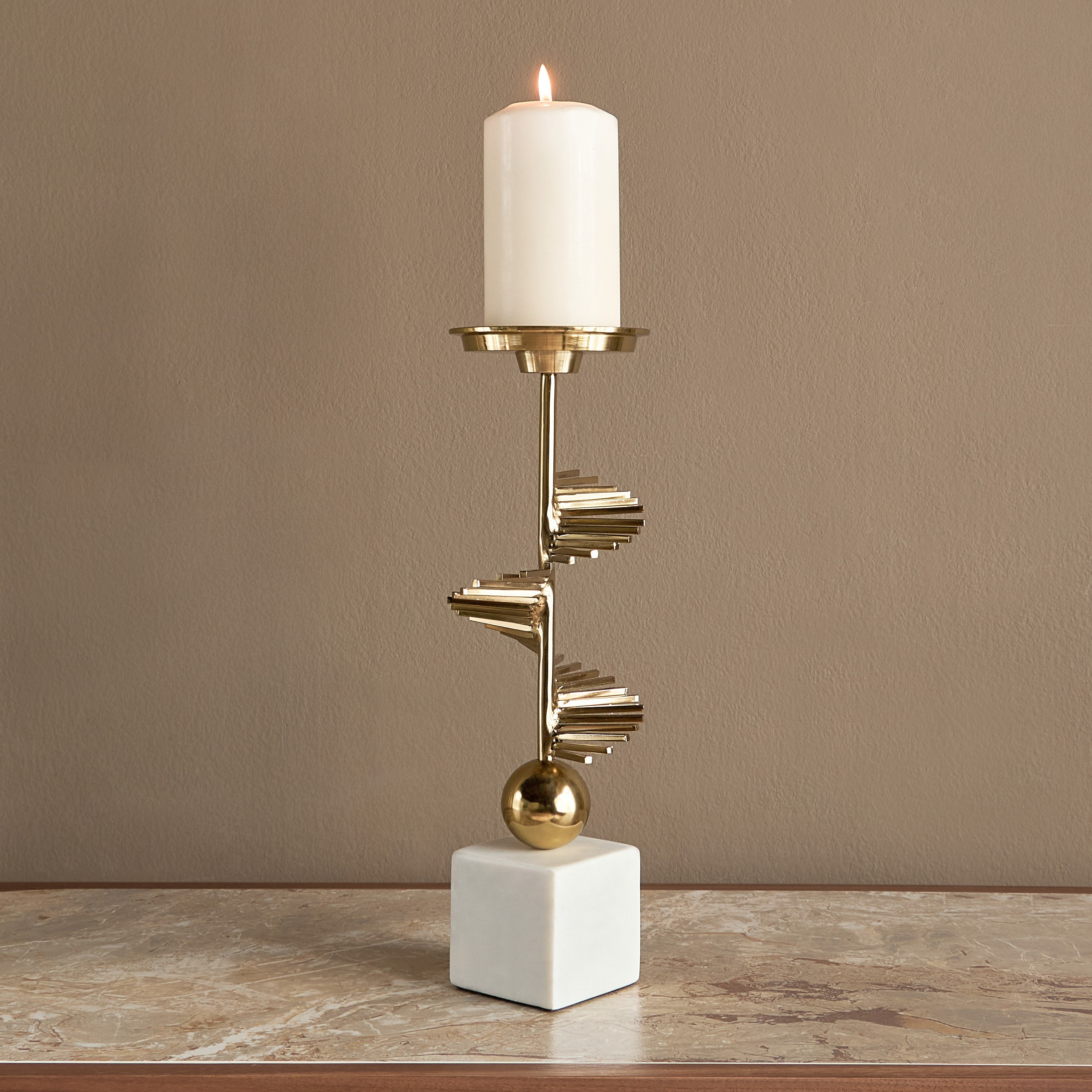 Spiral Pillar Candleholder-household-decor-candleholdersandlanterns-image-2