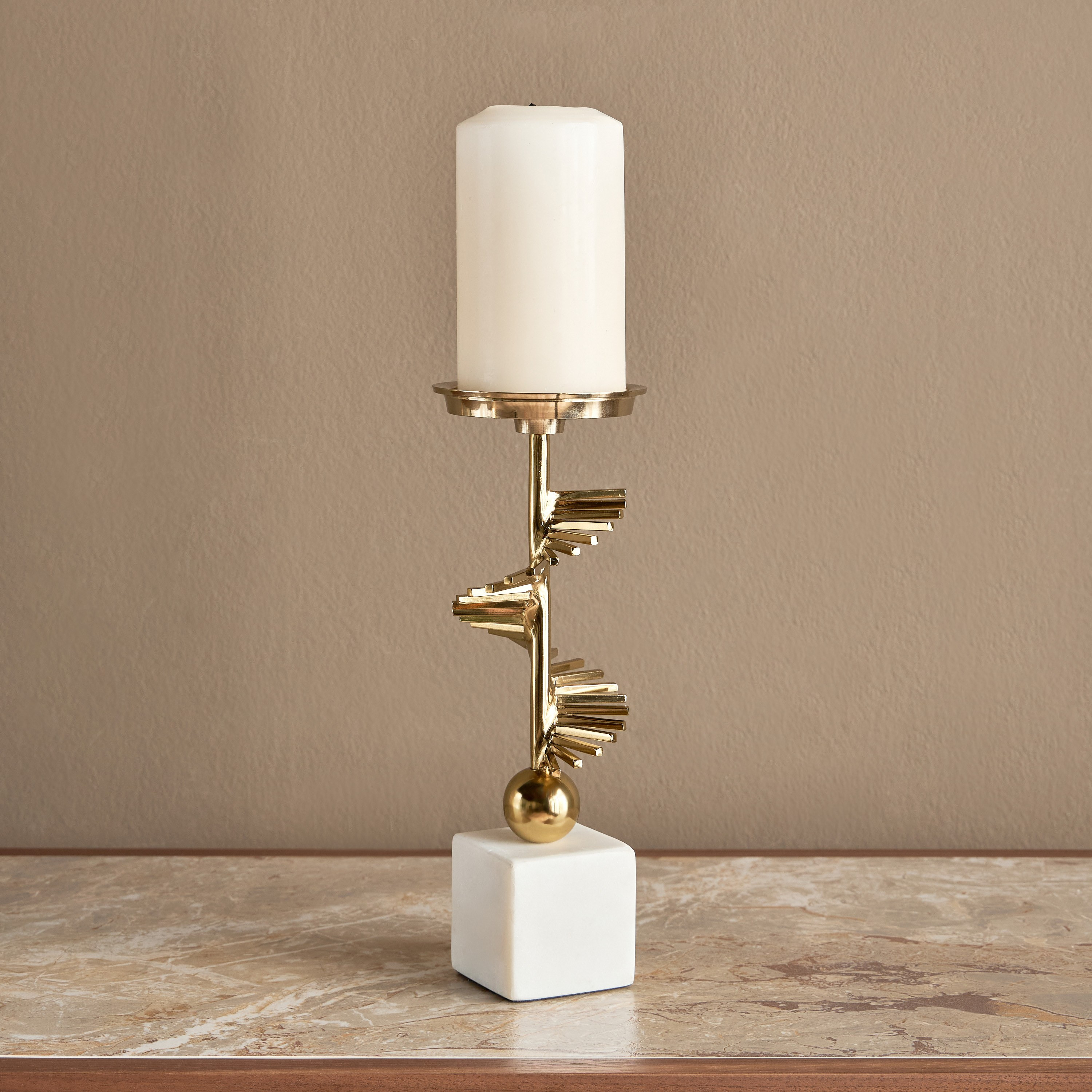 Solena Pillar Candleholder-household-decor-candleholdersandlanterns-image-1