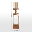 Ivy Metal Pillar Candleholder - 54 cm-household-decor-candleholdersandlanterns-image-7