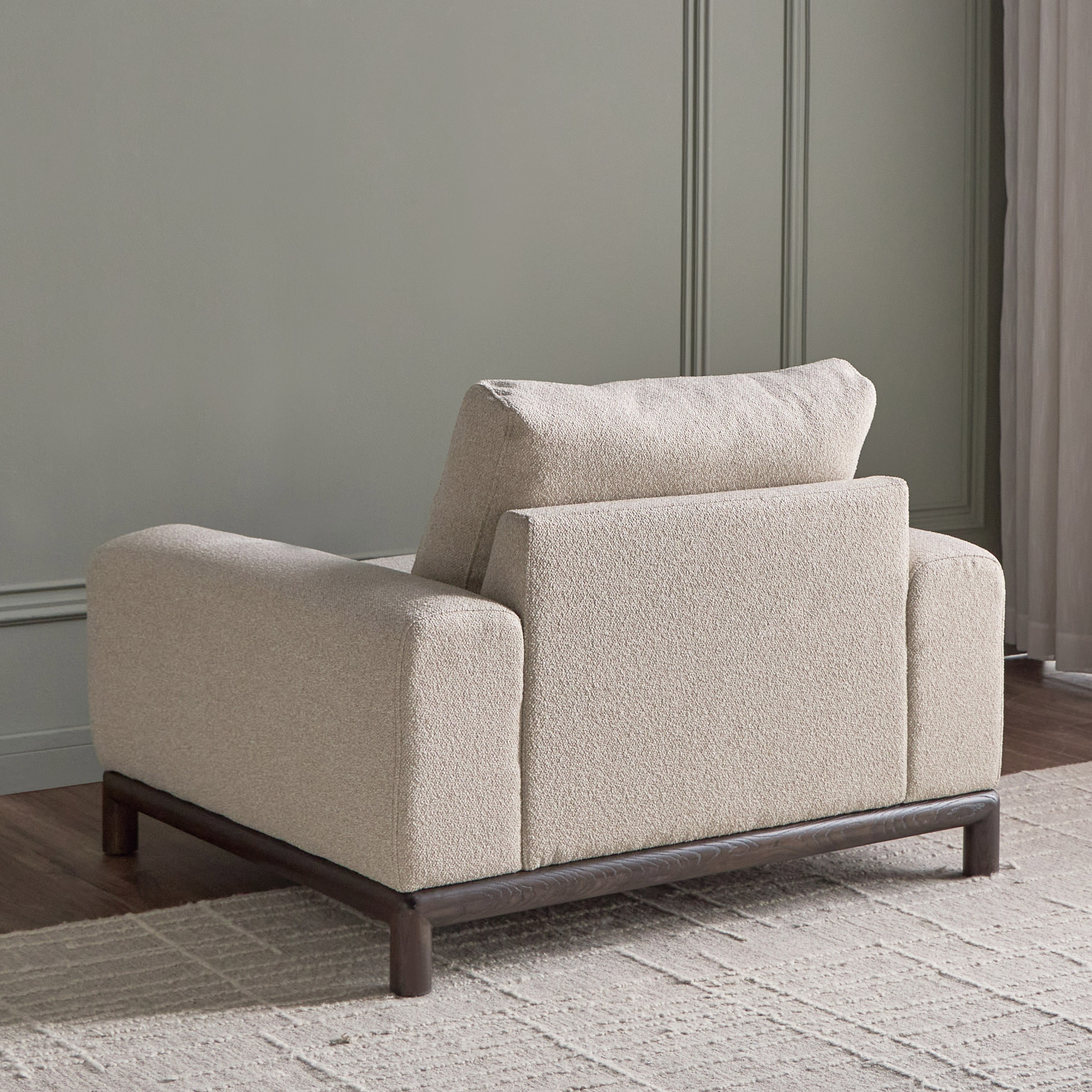 Oak Fabric Armchair-furniture-sofaandseating-armchairs-image-3