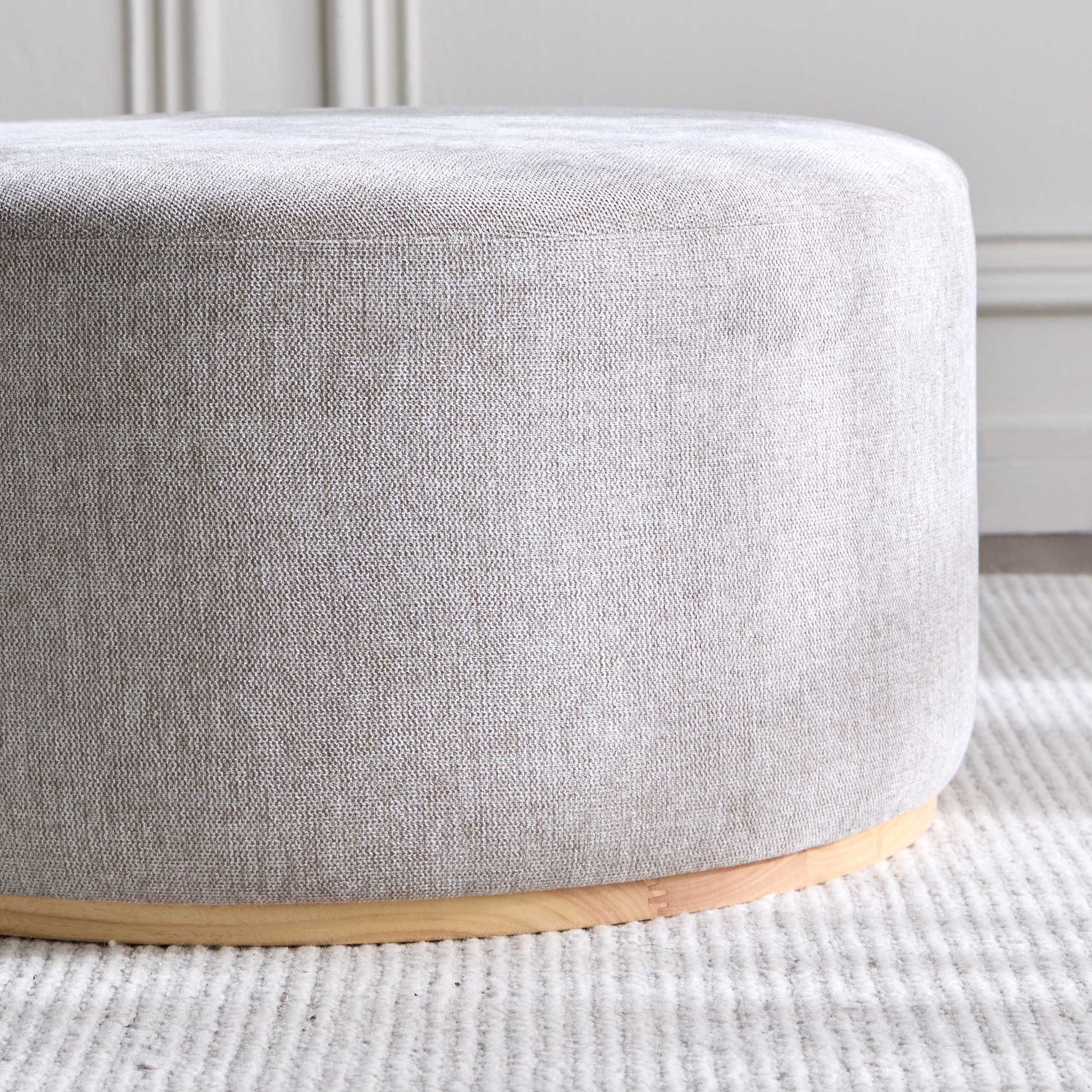 Kingin Fabric Ottoman - Large-furniture-sofaandseating-ottomansbeanbagsandpoufs-image-3
