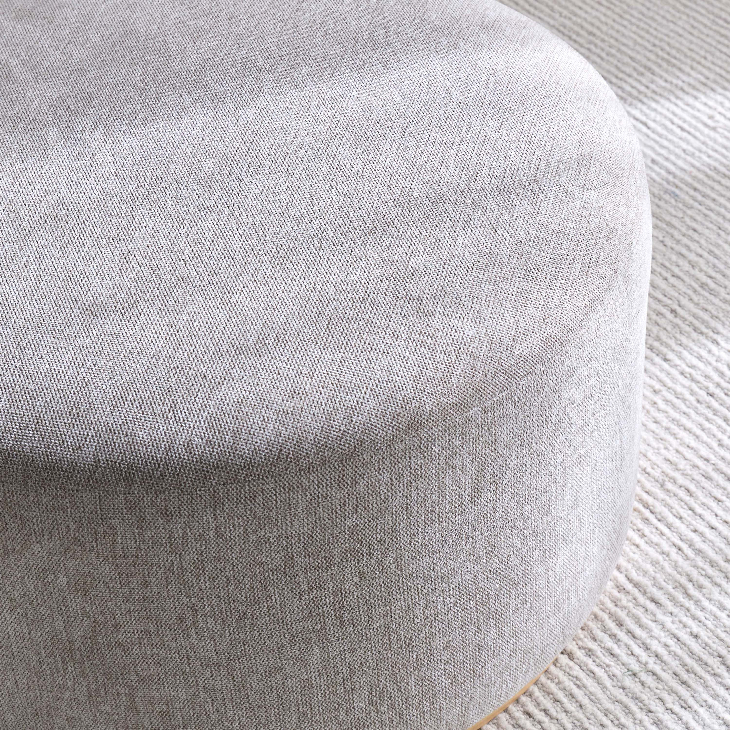 Kingin Fabric Ottoman - Large-furniture-sofaandseating-ottomansbeanbagsandpoufs-image-4