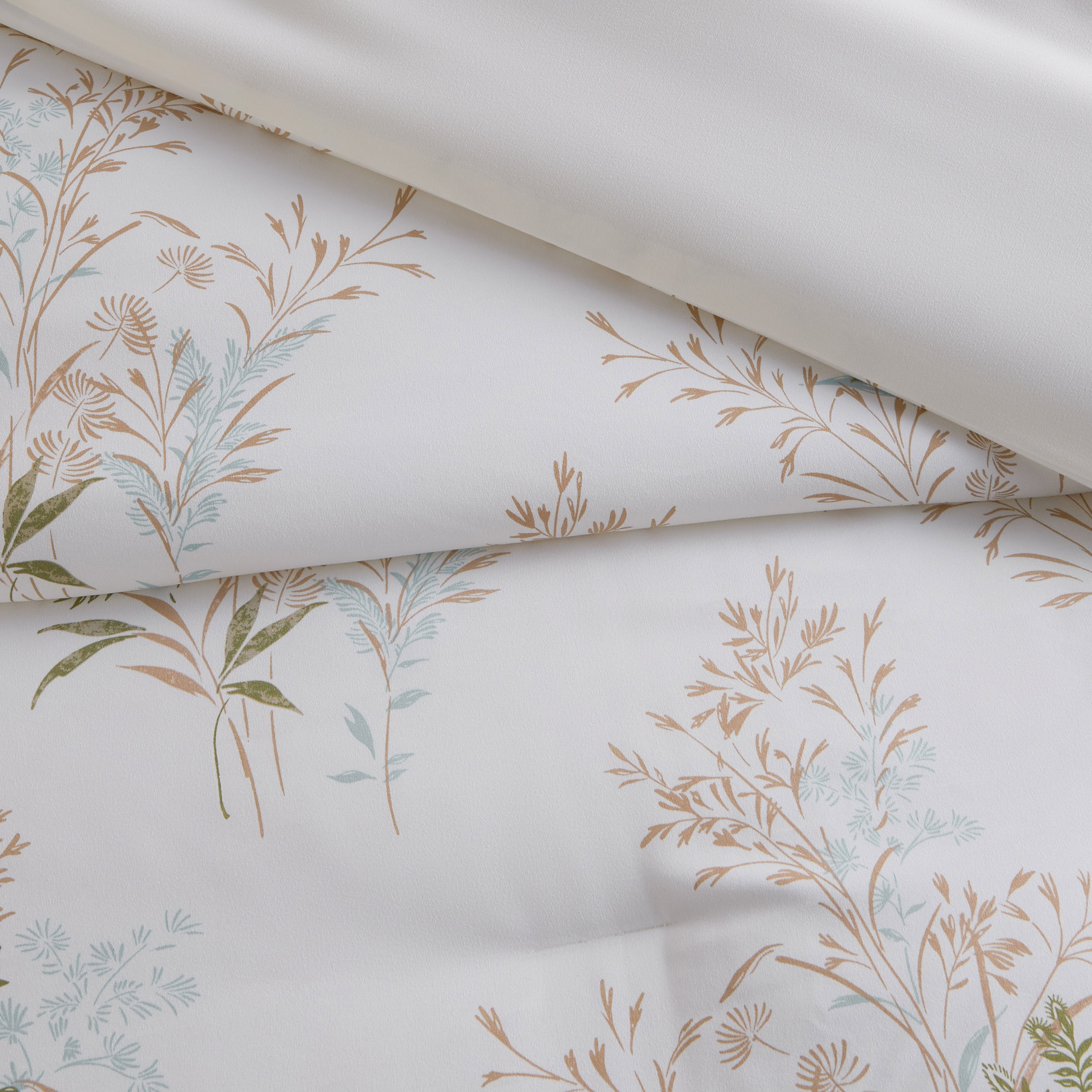 Elisha Botanical Print 6-Piece Queen Comforter and Sheet Set - 200x240 cm-household-bedding-comfortersandbedspreads-bedinabag-image-4