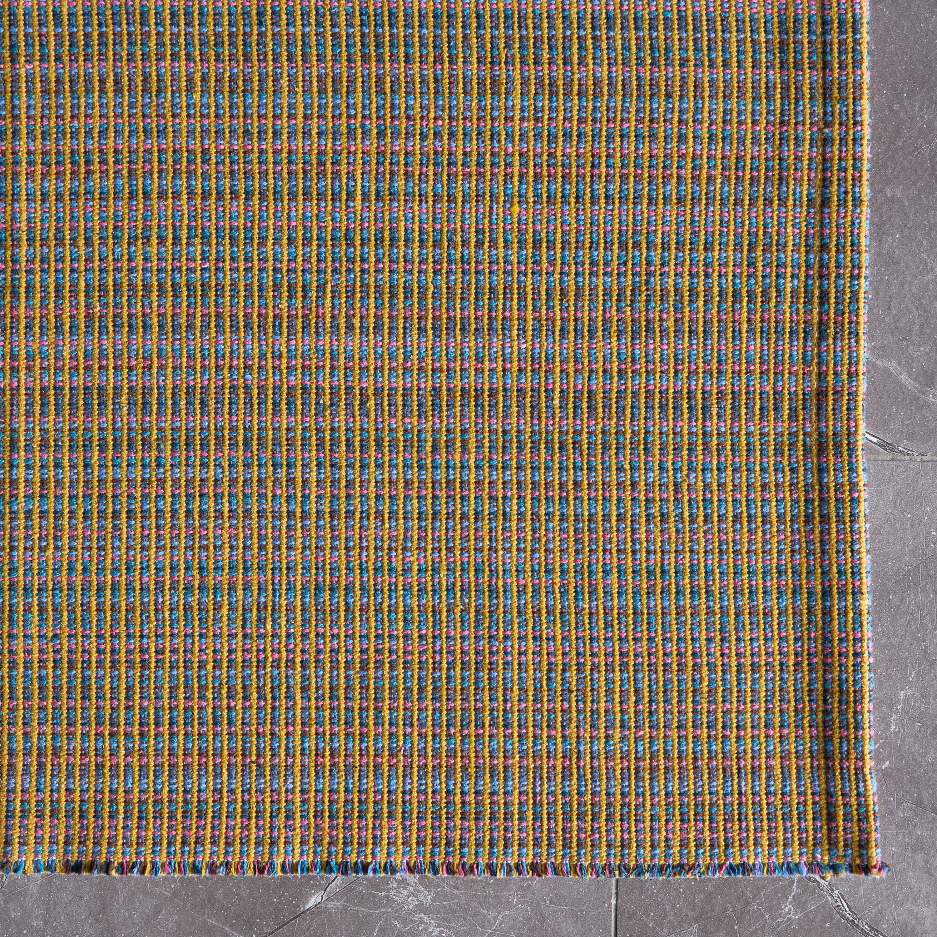 Stria Dhurrie - 50x80 cm-household-rugsandcarpets-rugs-image-2